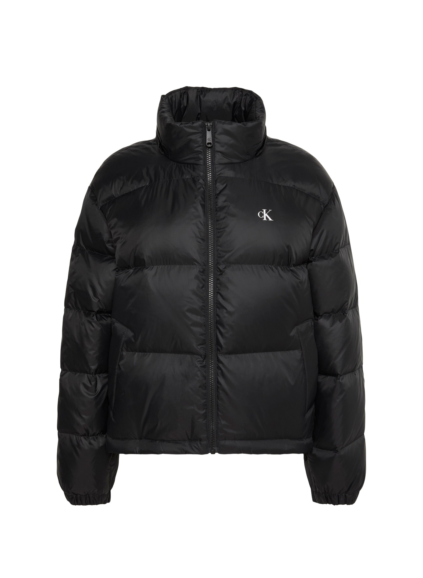 Quilted hooded Down jacket CALVIN KLEIN Black