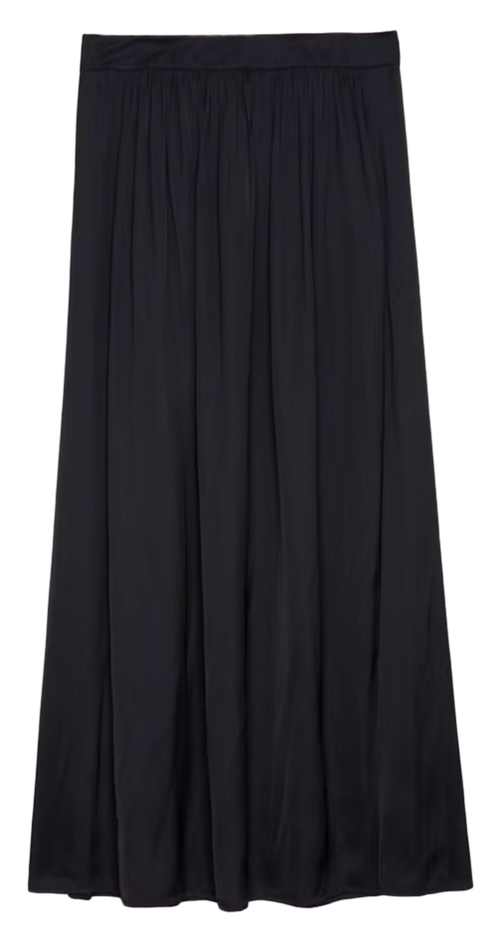 Lange satijnen rok Jady ZADIG&VOLTAIRE Zwart