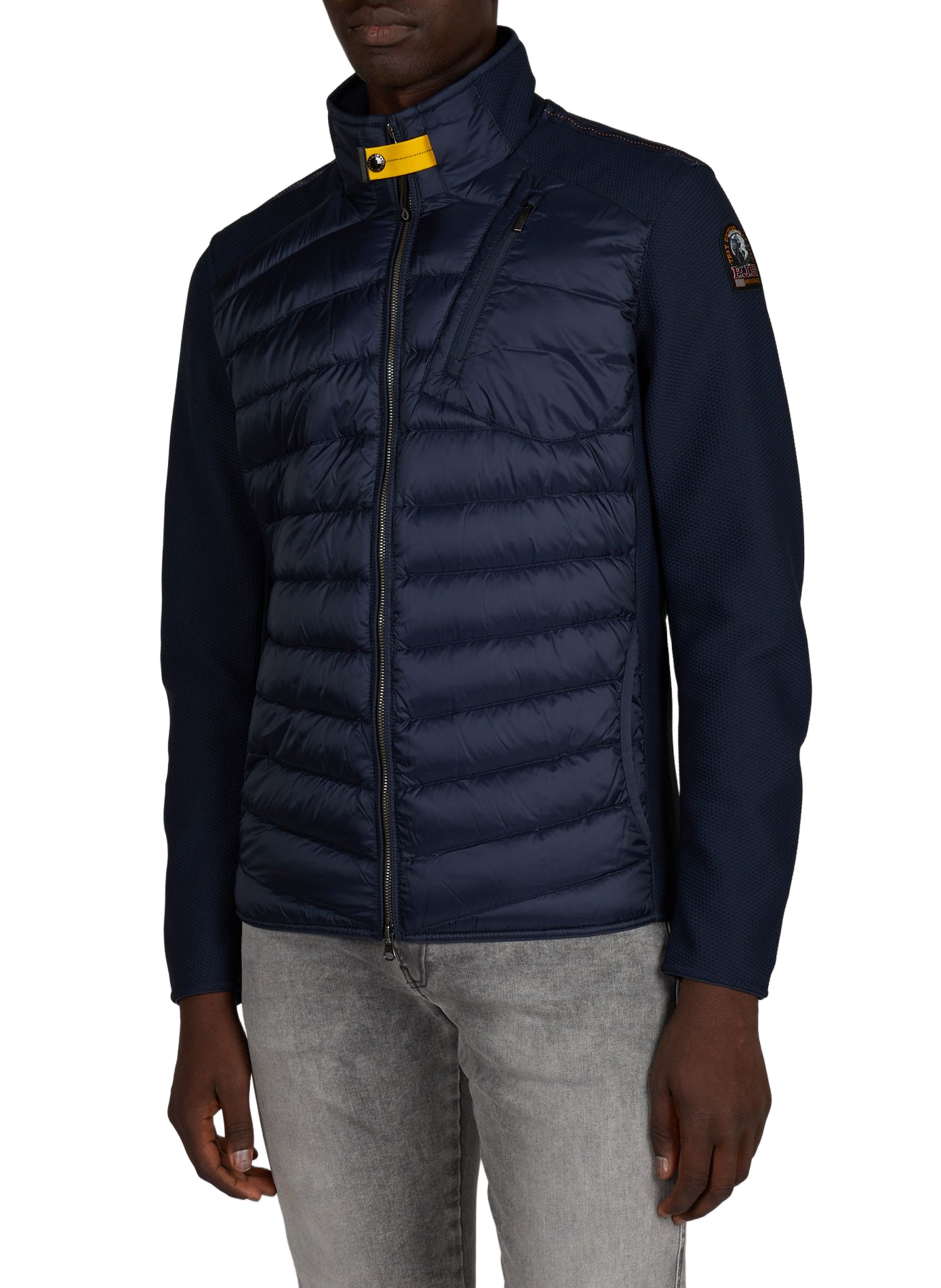 Quilted Jayden jacket with high collar PARAJUMPERS Blue