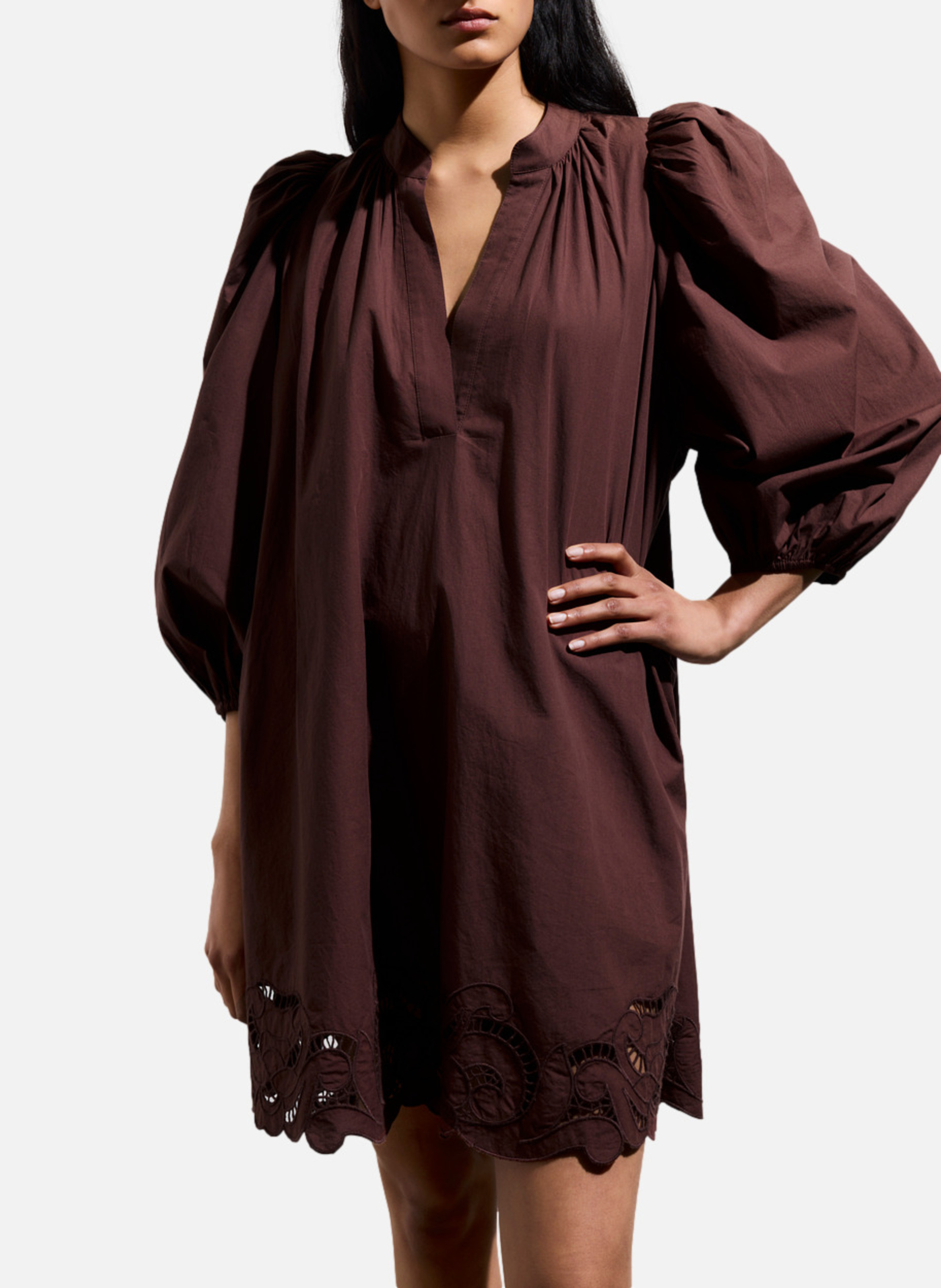 Robe hamanda VANESSA BRUNO Marron