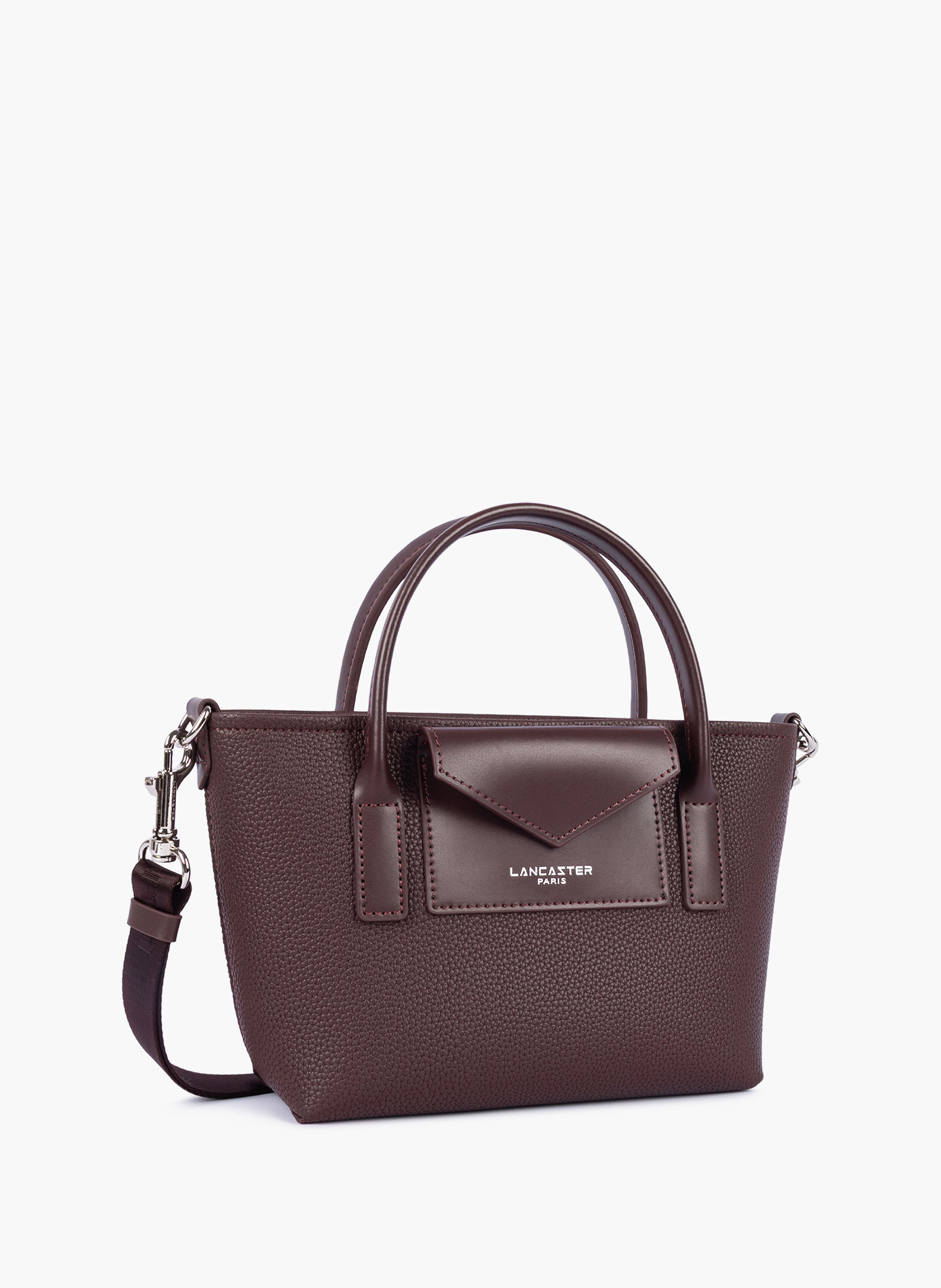 Sac cabas main - maya double kba LANCASTER Rouge