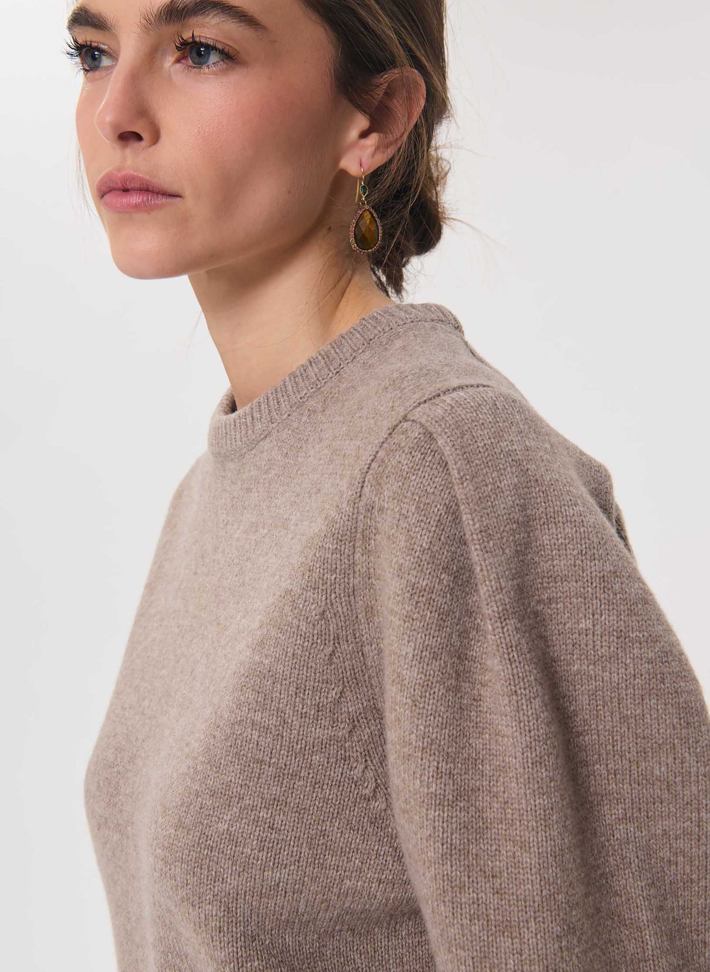 Pull perry TARA JARMON Marron