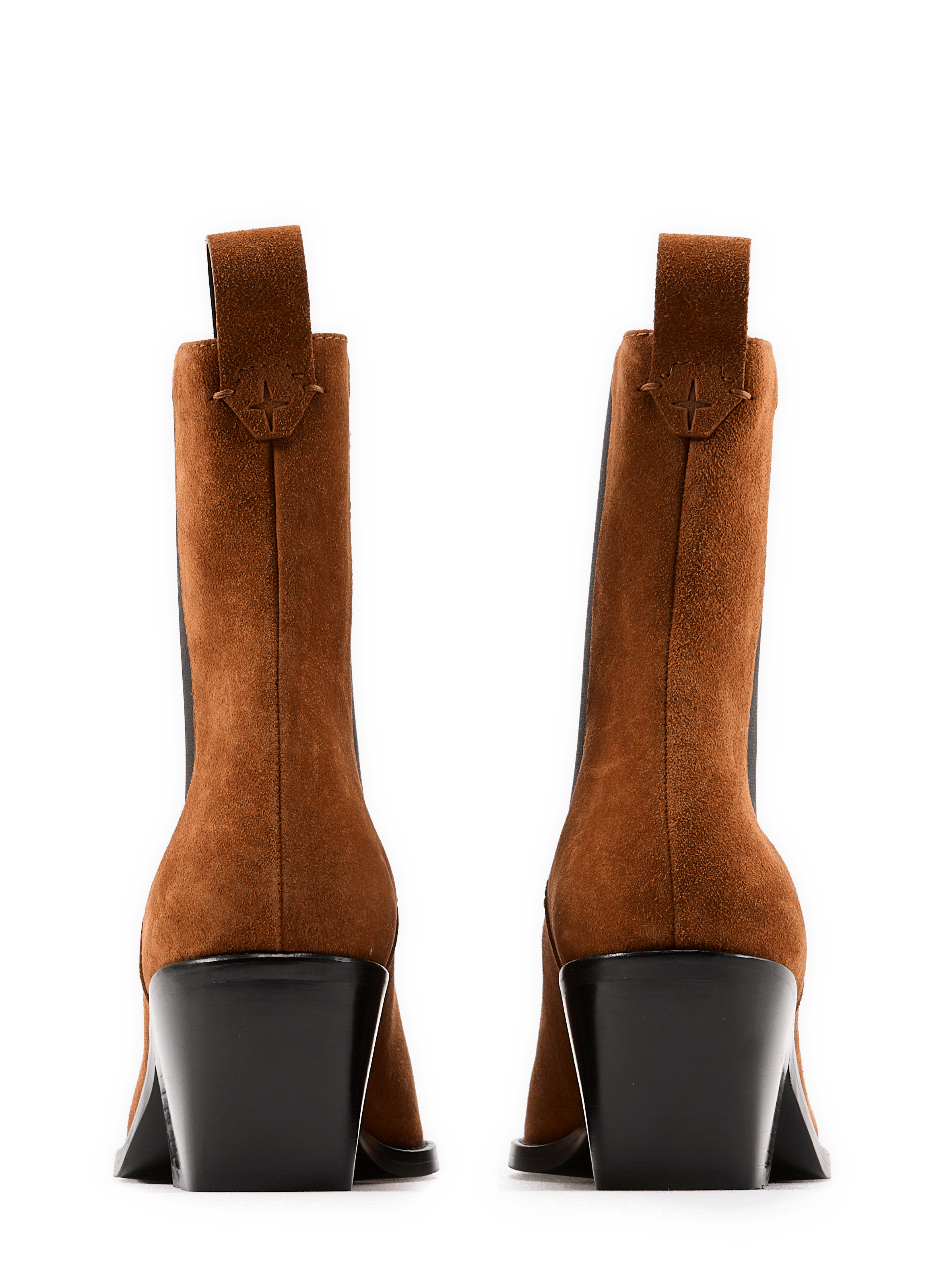 Botinnes en cuir NODALETO Marrón