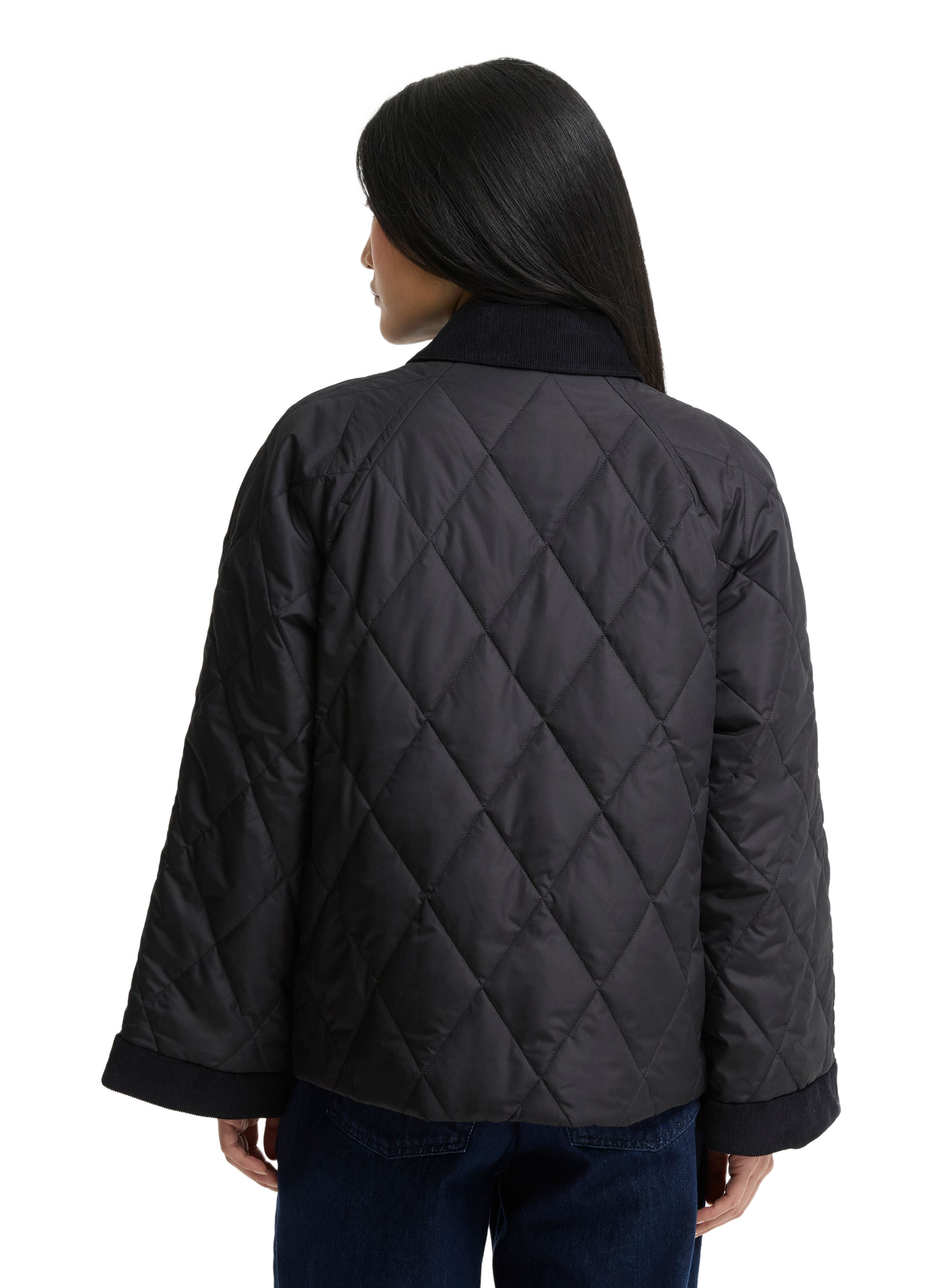 Kilnwick Quilt straight padded jacket BARBOUR Black
