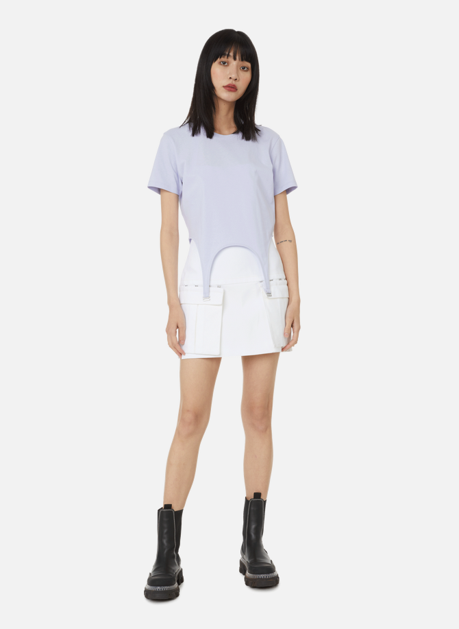 T-shirt with strap detail DION LEE