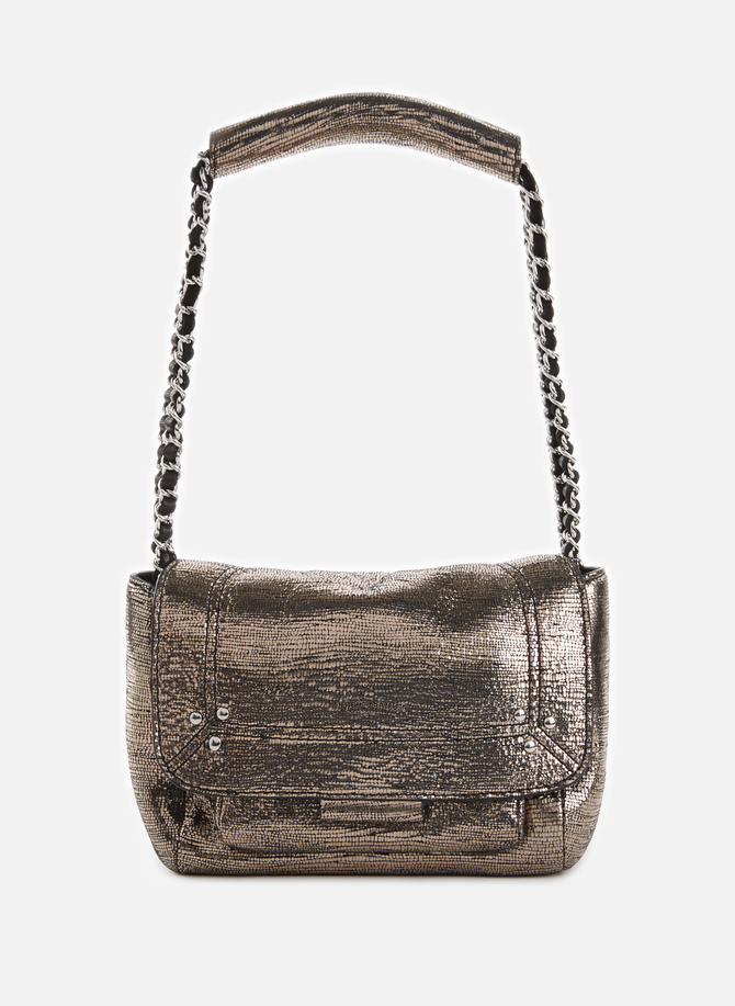 Lulu S shoulder bag in laminated leather JÉRÔME DREYFUSS