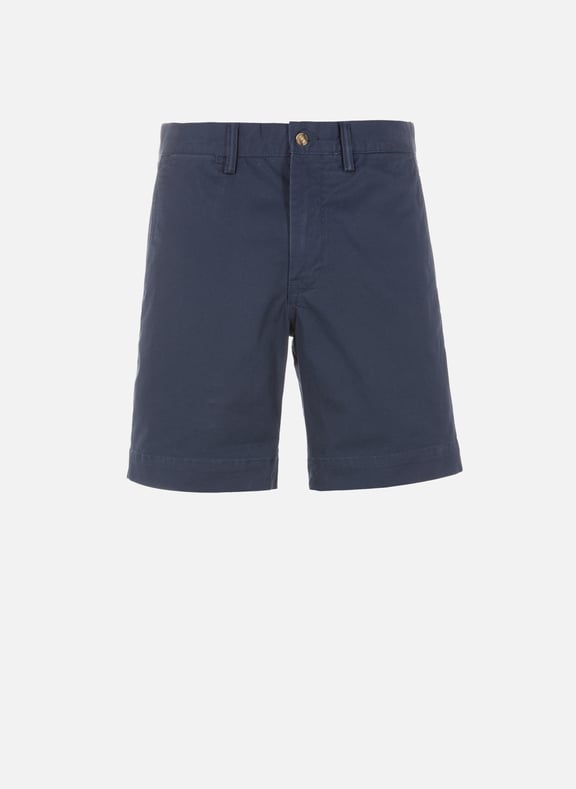 Straight stretch cotton shorts Blue by POLO RALPH LAUREN POLO RALPH LAUREN Straight stretch cotton shorts Blue
