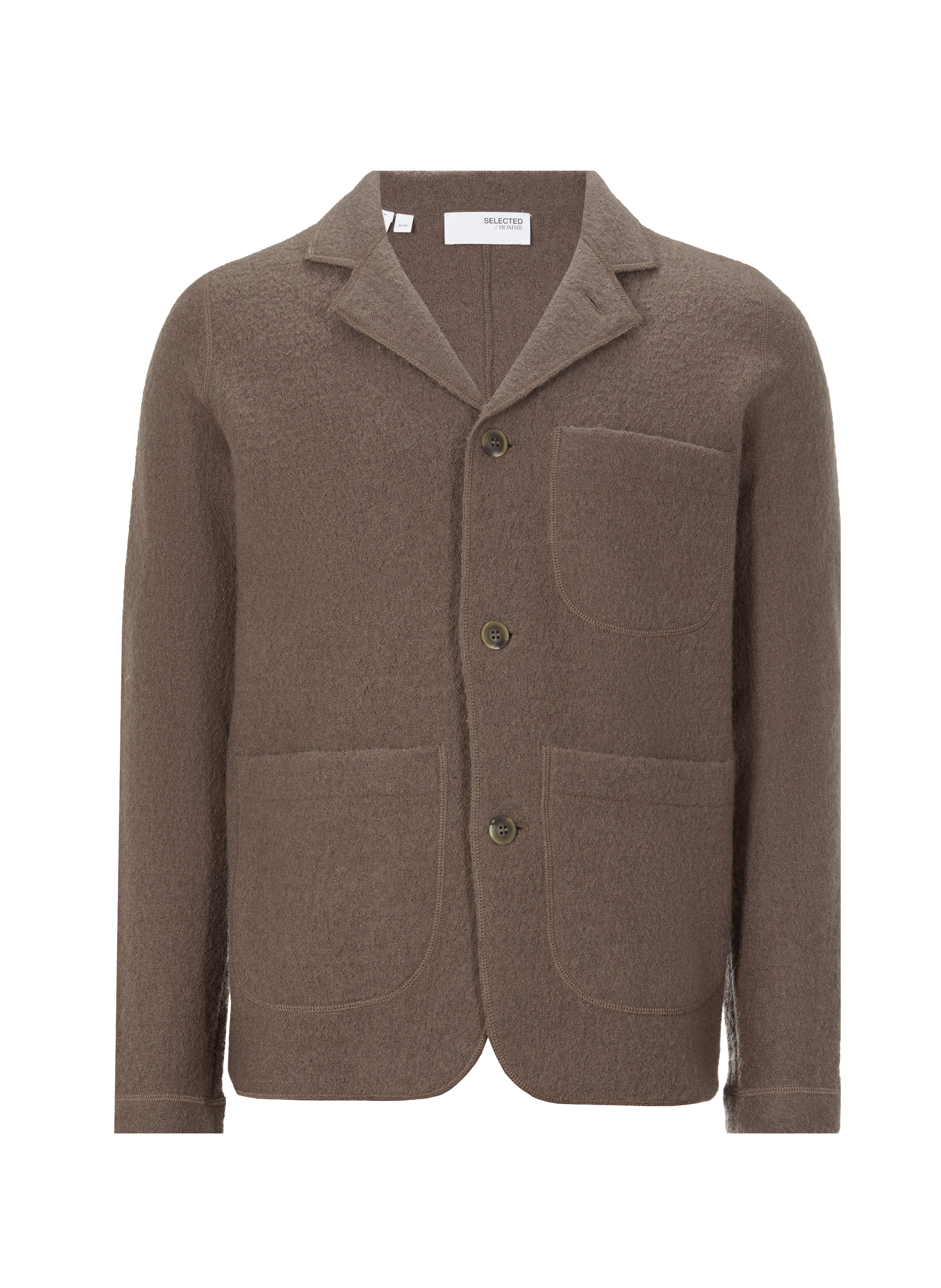 SELECTED Wool blazer  Brown