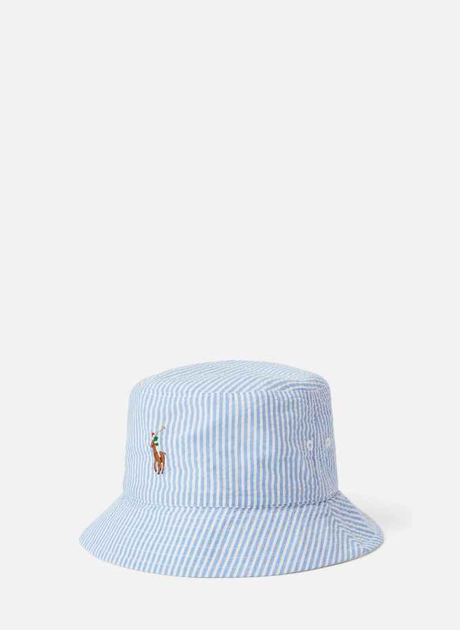 قبعة دلو بشعار polo ralph lauren