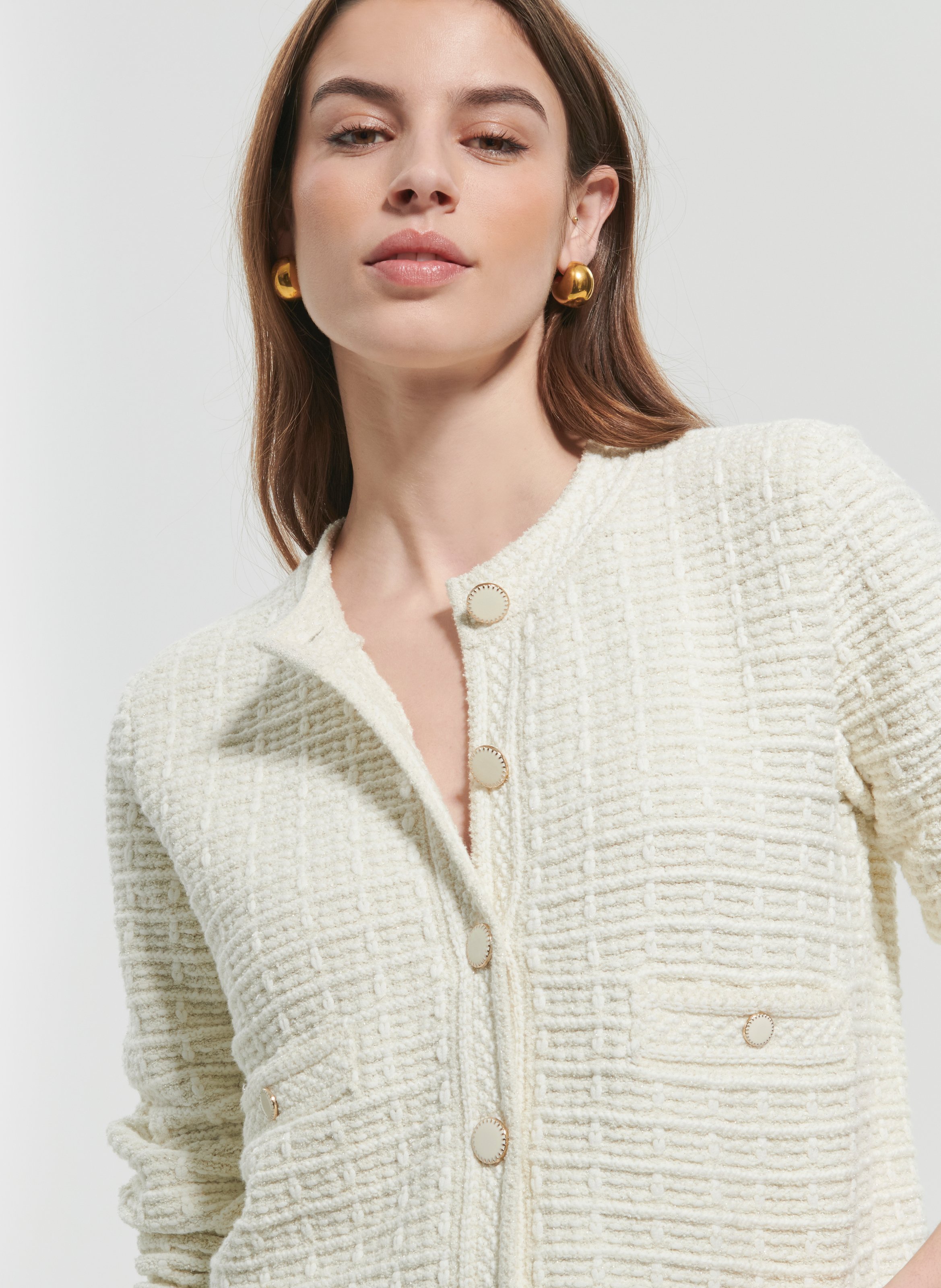 Gilet  glada ZAPA Blanc