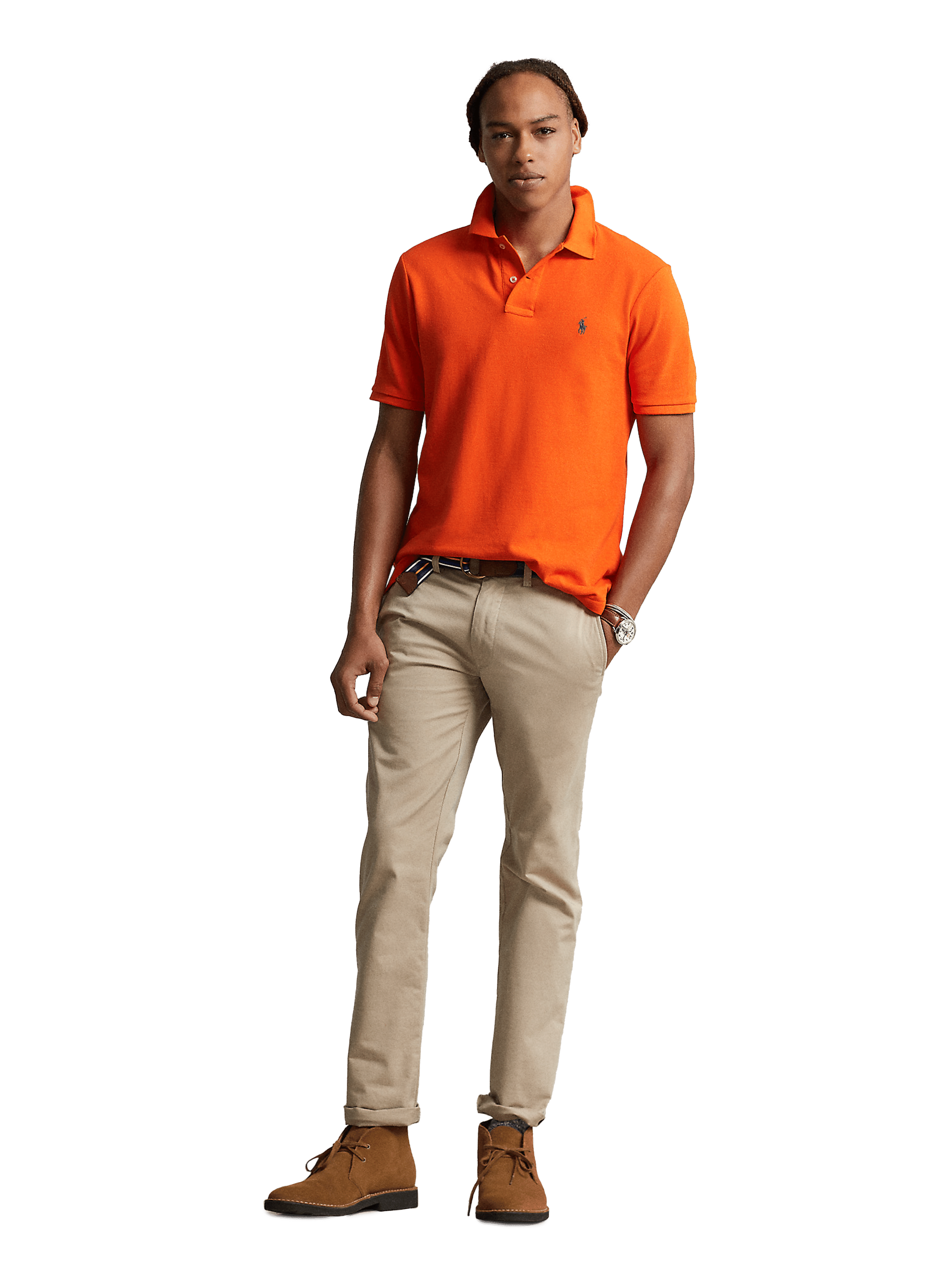 Polo en coton POLO RALPH LAUREN Orange