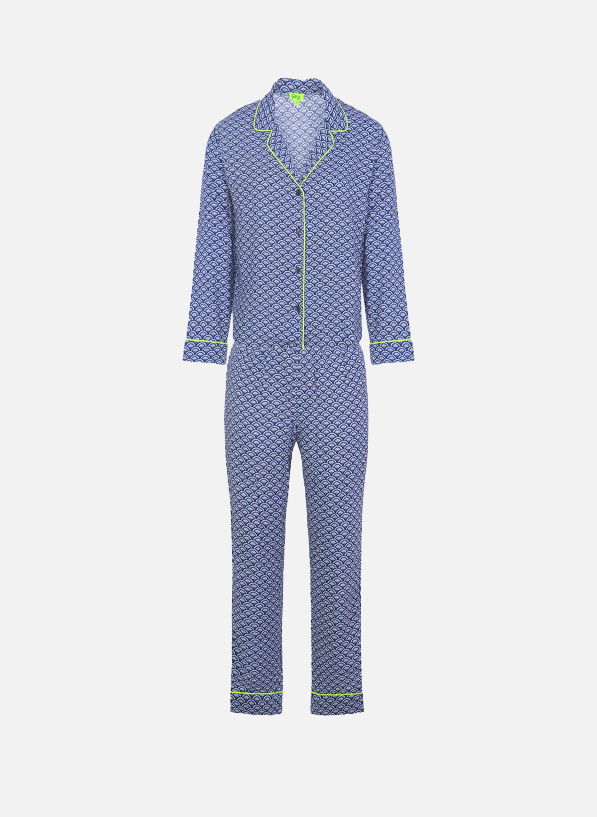 Pyjama blue kyoto GILI'S Bleu