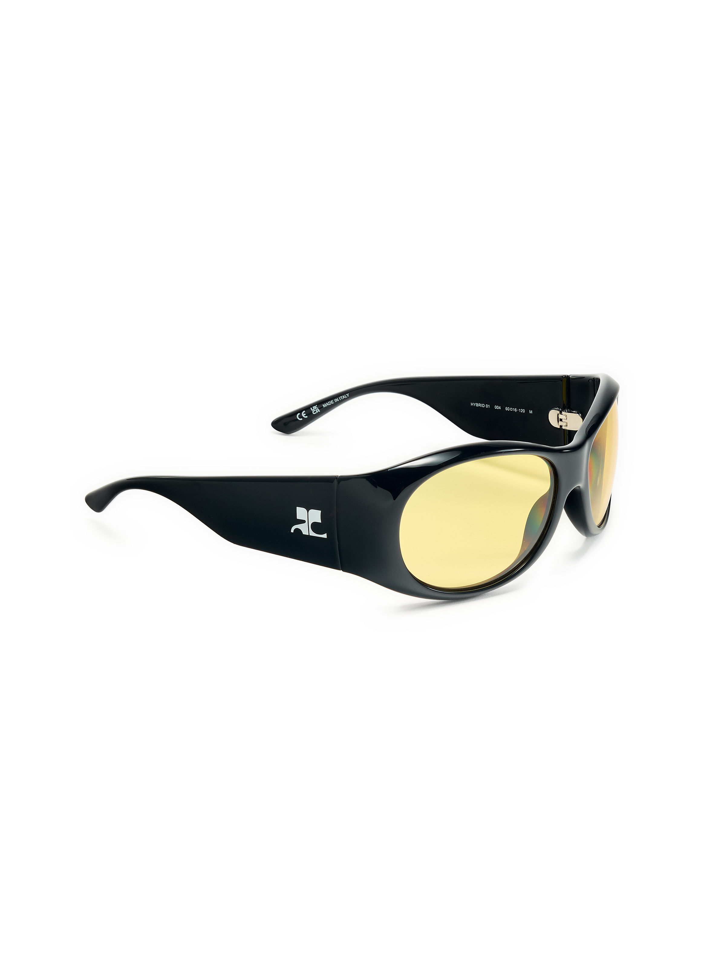 Hybrid 01 Sunglasses COURRÈGES Black