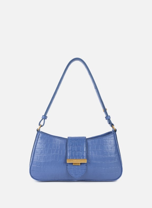 Sac besace - exo ily Bleu by LANCASTER LANCASTER Sac besace - exo ily Bleu