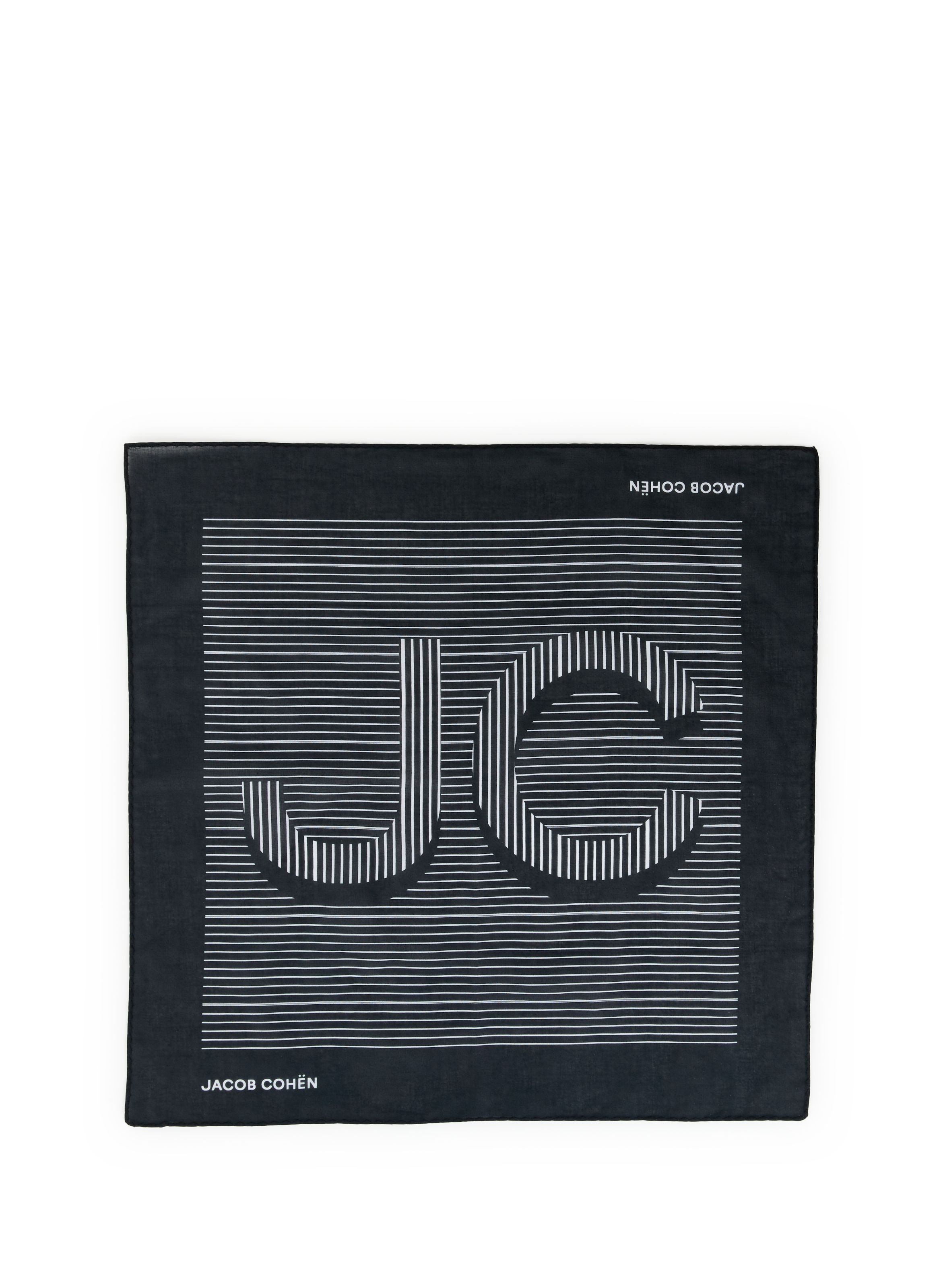 Cotton-blend slim-fit jeans JACOB COHEN Black