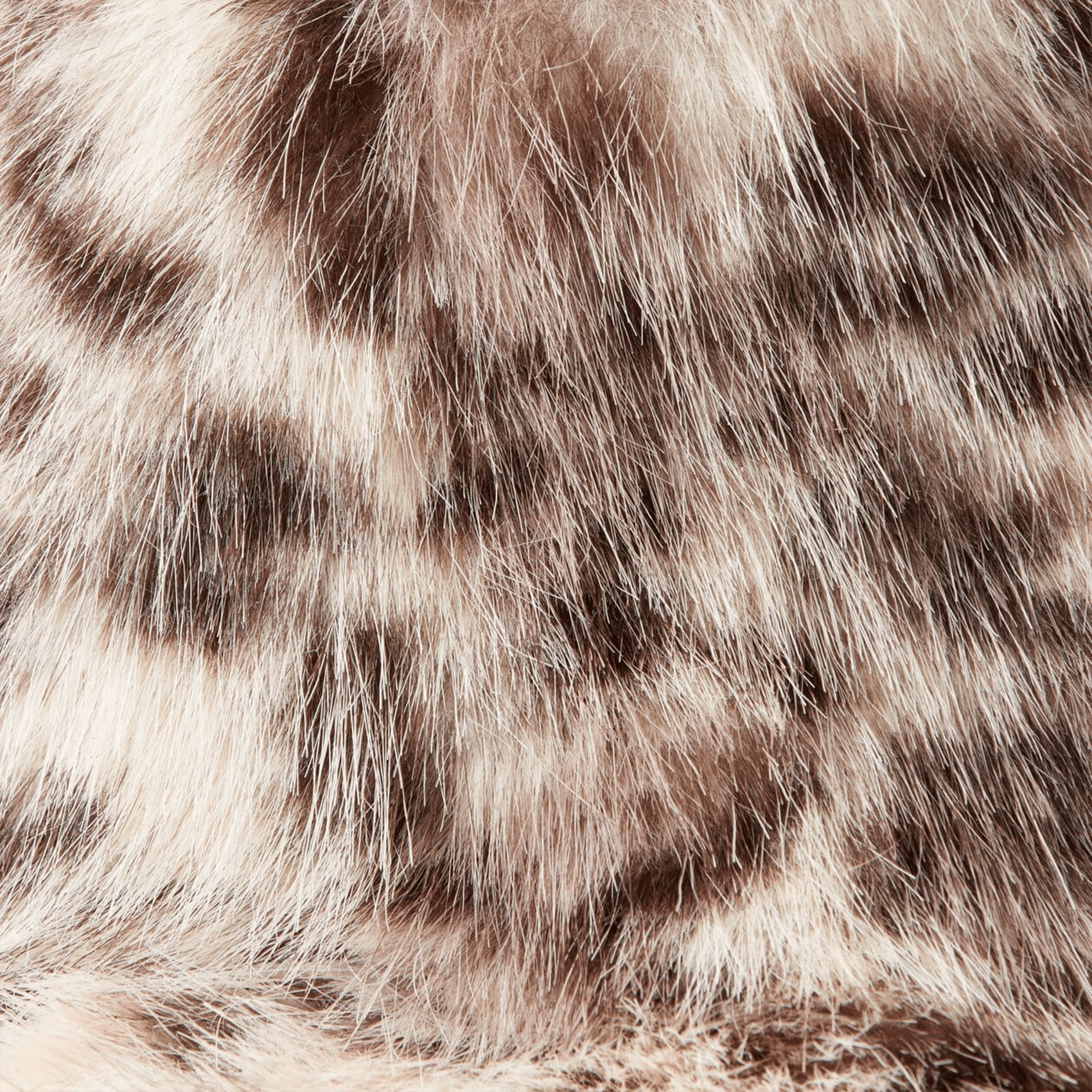 Chapeau en fausse fourrure imprimée amirabis CLAUDIE PIERLOT Multicolore