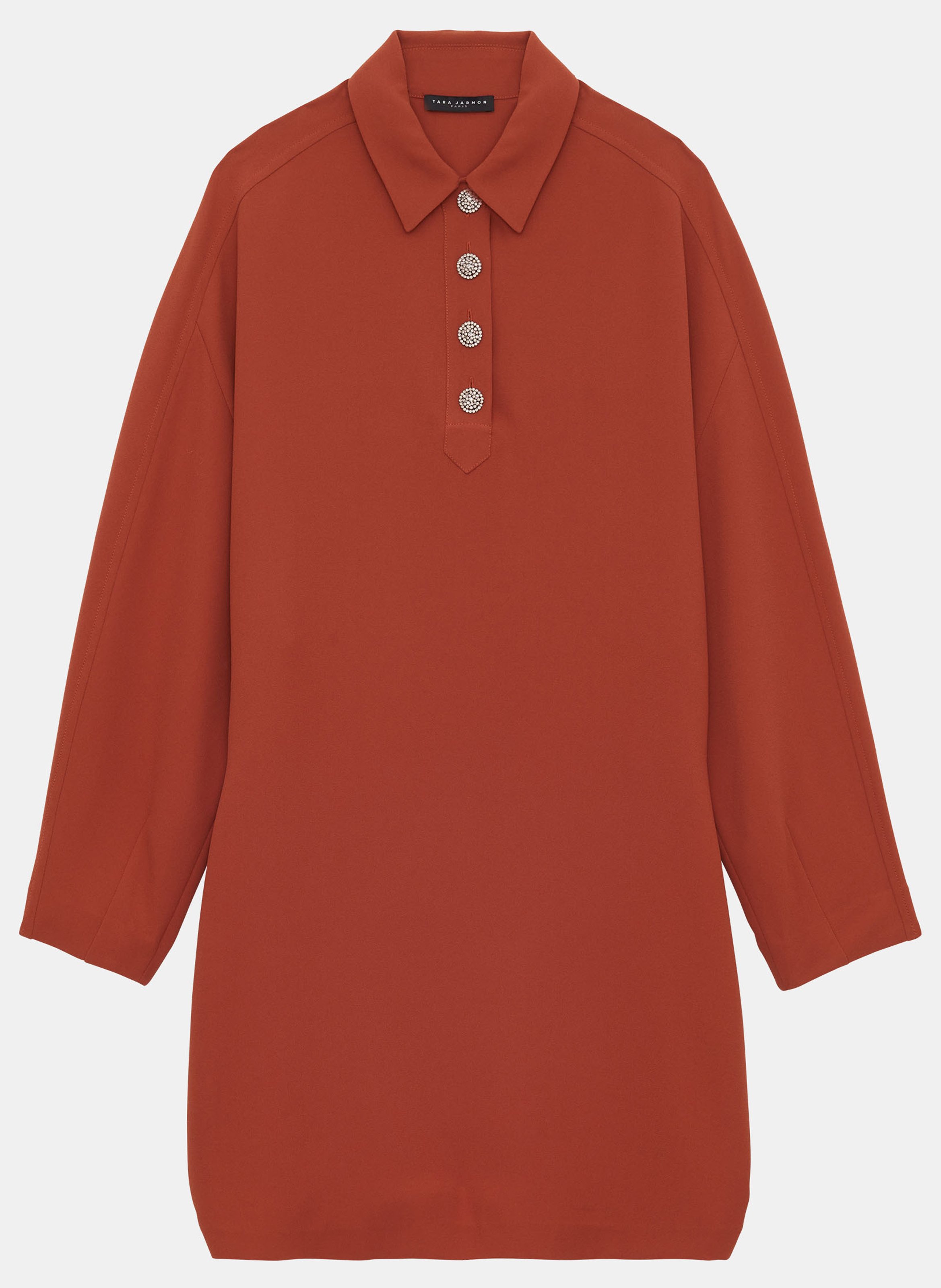 Robe reva TARA JARMON Marron