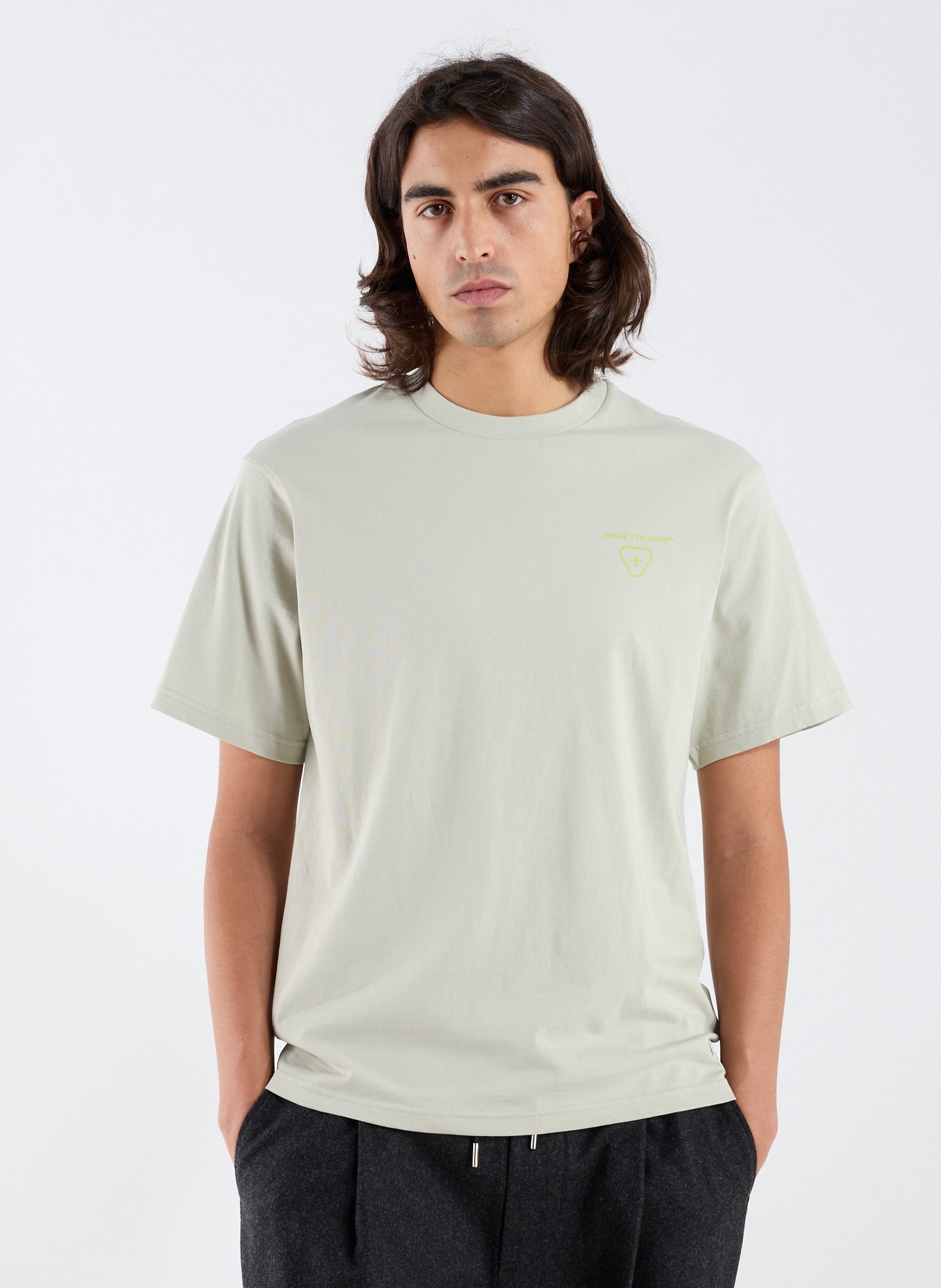 T-shirt à imprimé en coton GERTRUDE ET GASTON Vert