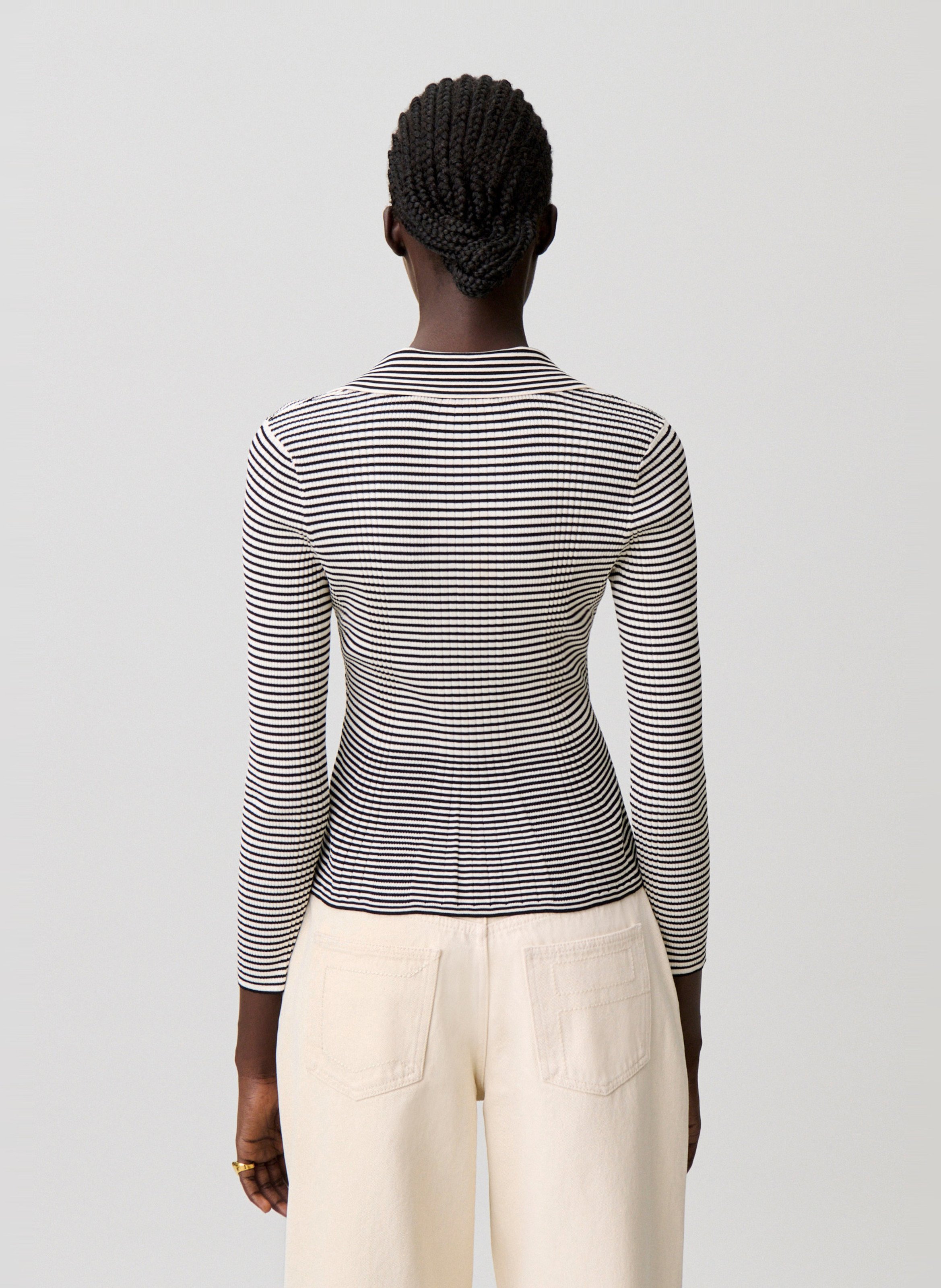 Top col v CLAUDIE PIERLOT Multicolore