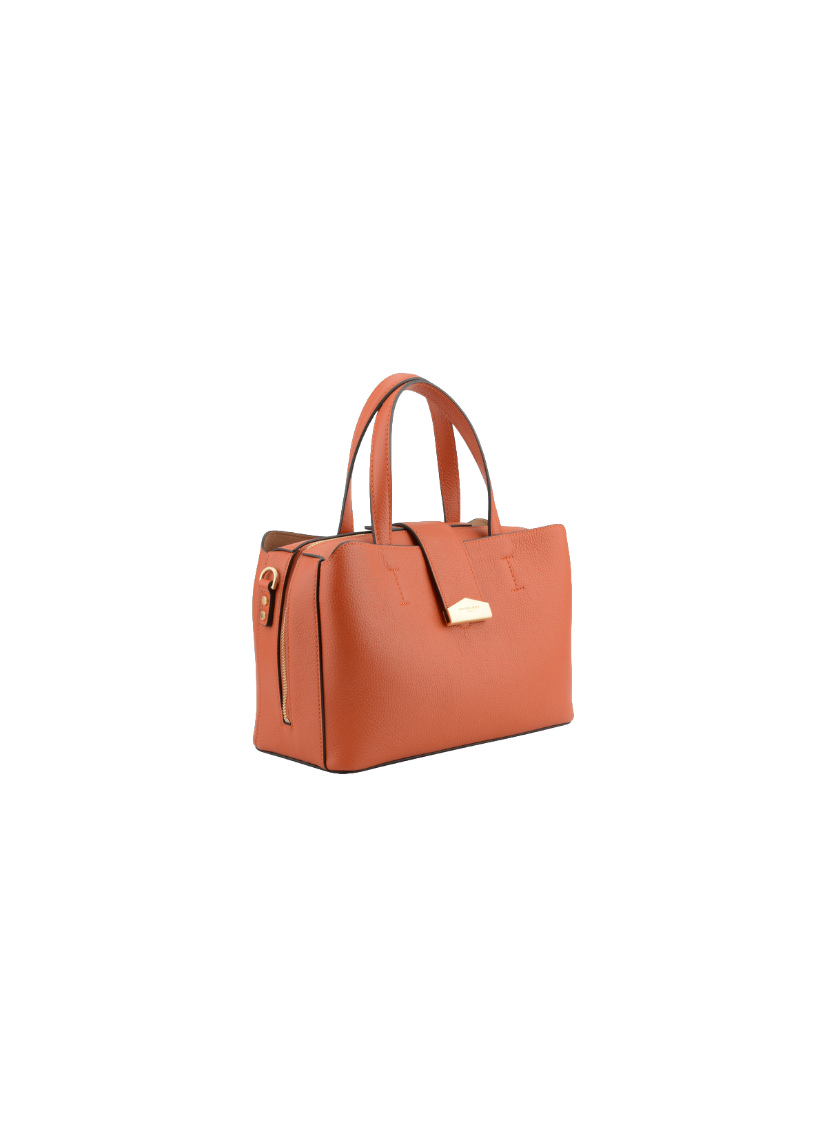 Cavalcade | sac porté main mm POURCHET Orange