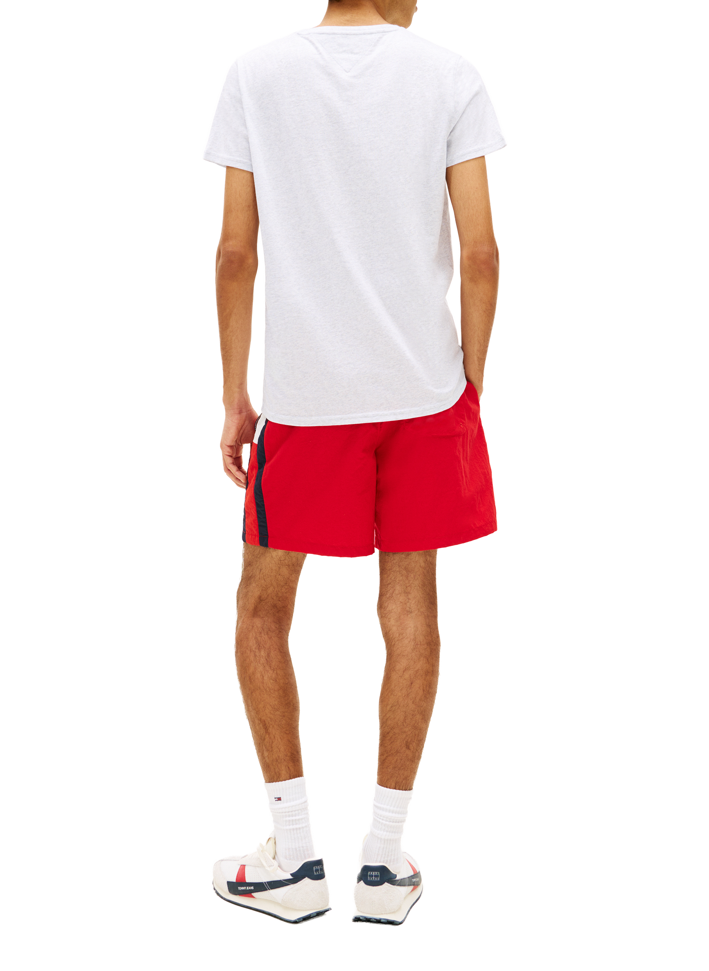 T-shirt en coton  TOMMY HILFIGER Gris