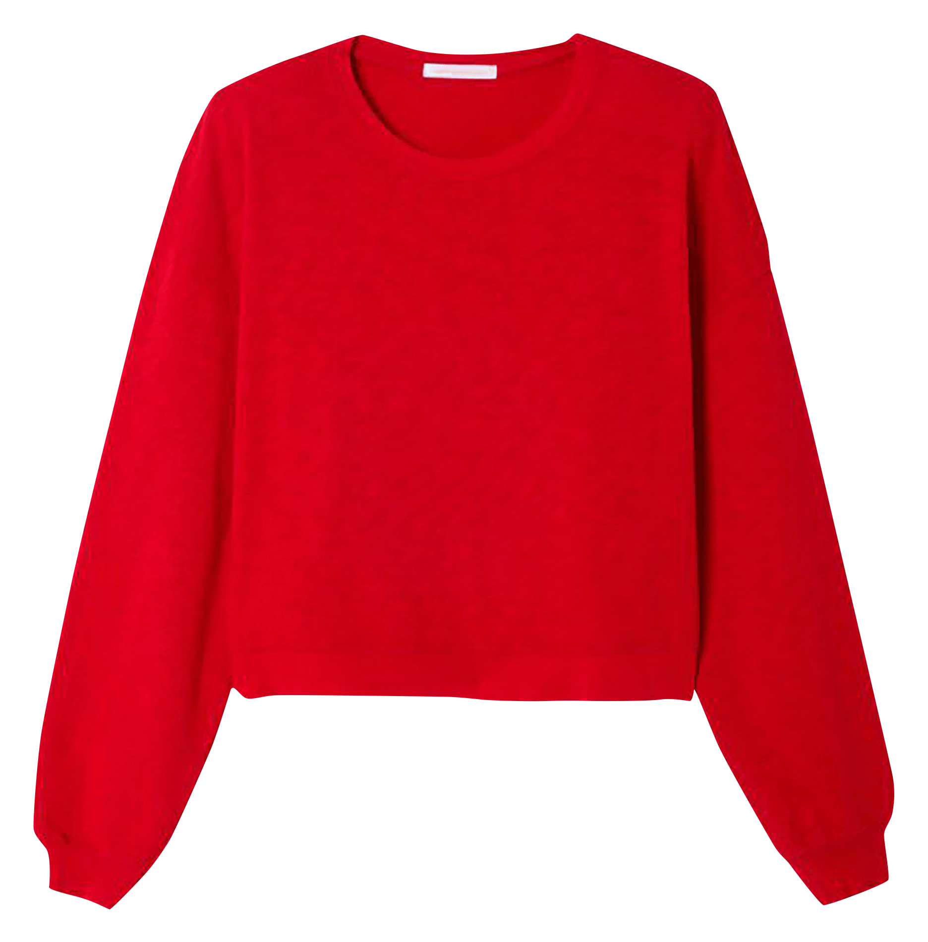 Tee-shirt droit col rond en coton sonoma AMERICAN VINTAGE Rouge