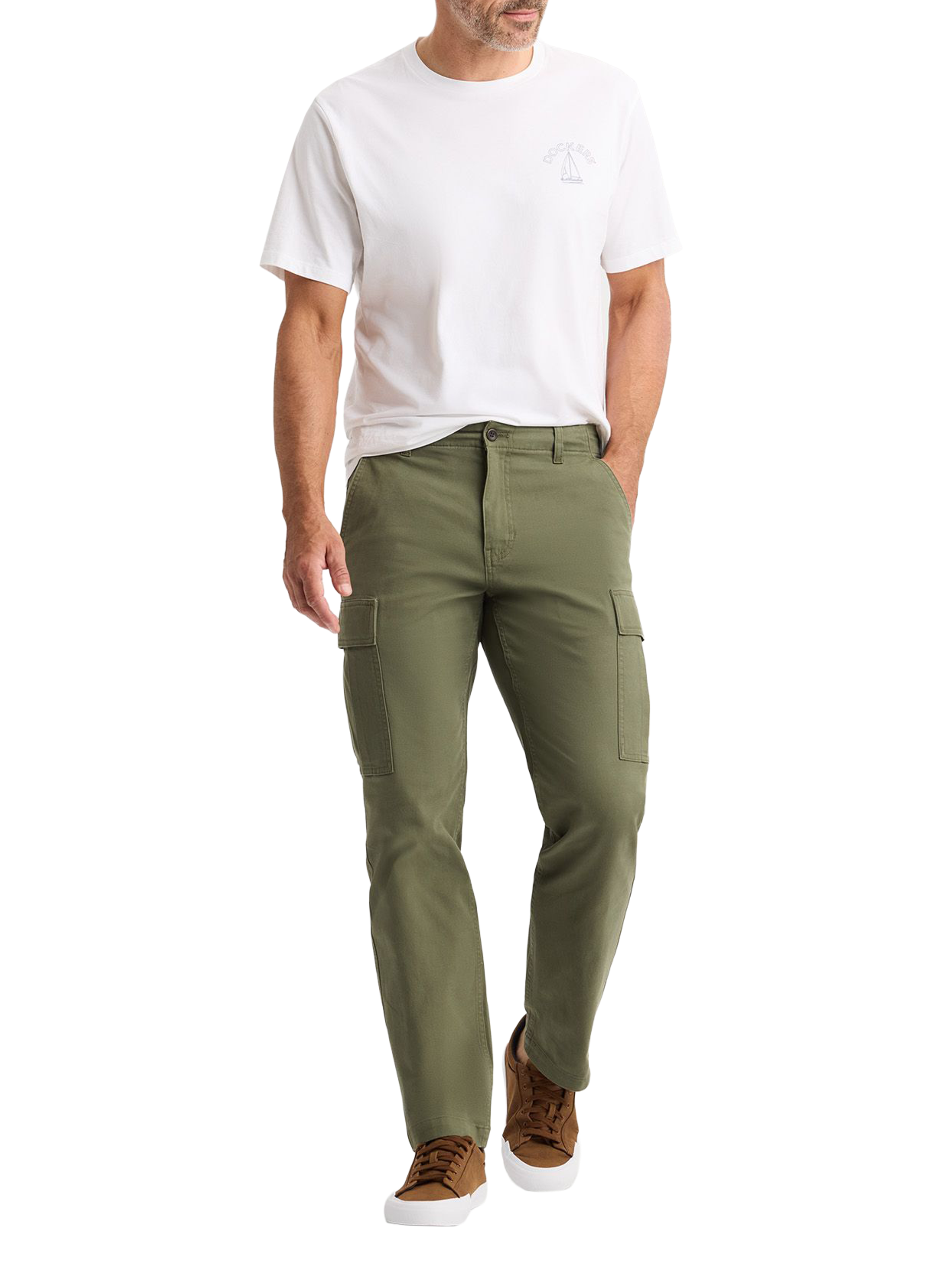 Cotton Cargo Pants DOCKERS Khaki
