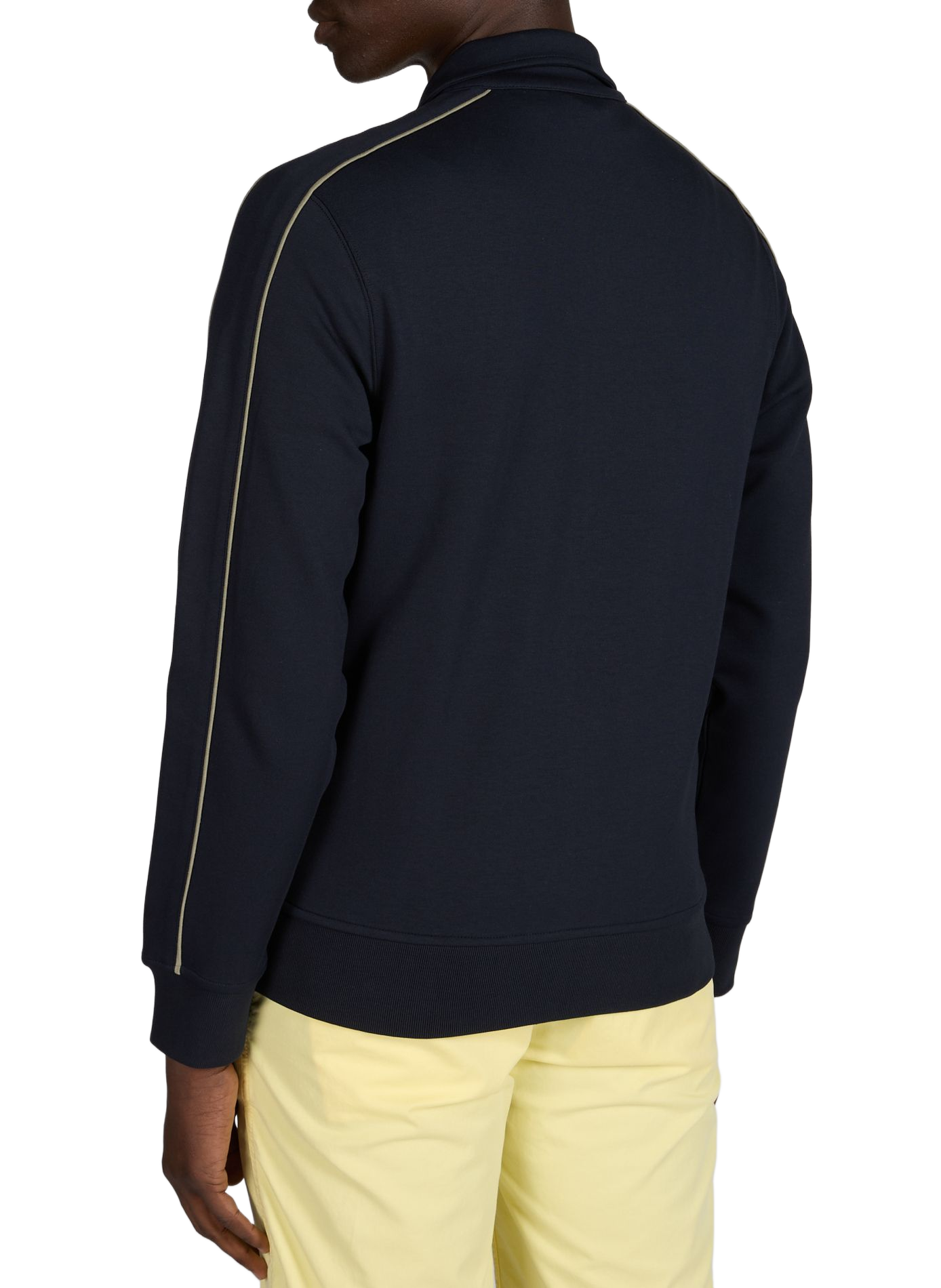 Gilet col montant zippé uni EDEN PARK Bleu