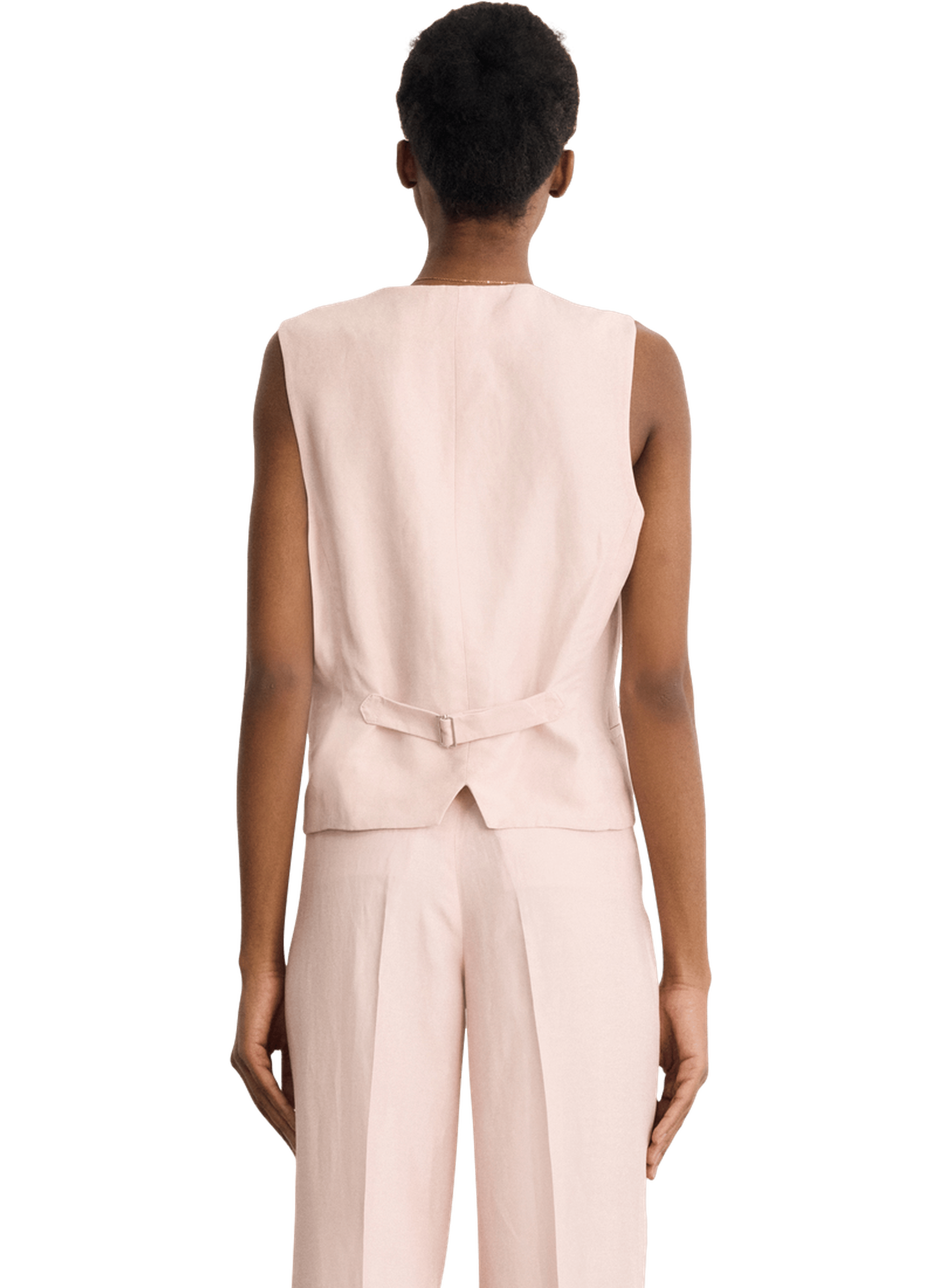 Gilet de tailleur sans manche - marina PABLO Rose