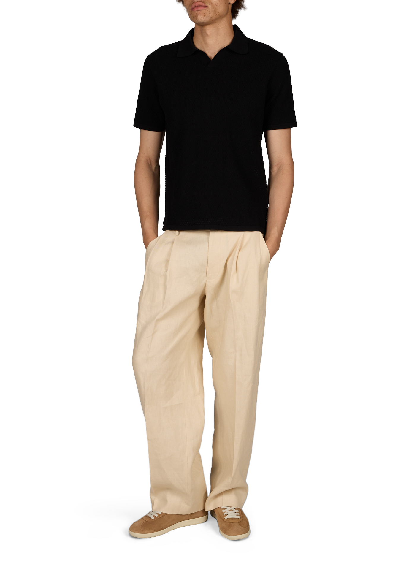 Regular-fit polo NN.07 Black