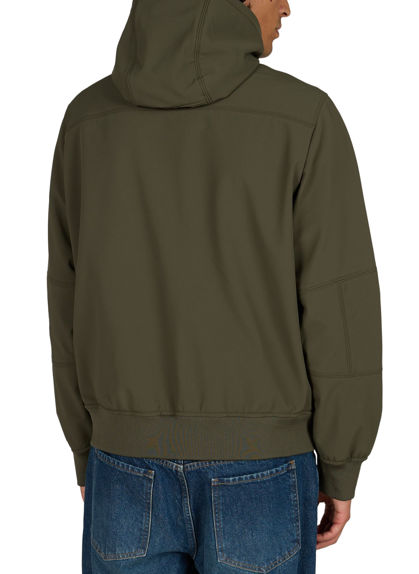 Uni jack met capuchon Abner PARAJUMPERS Kaki