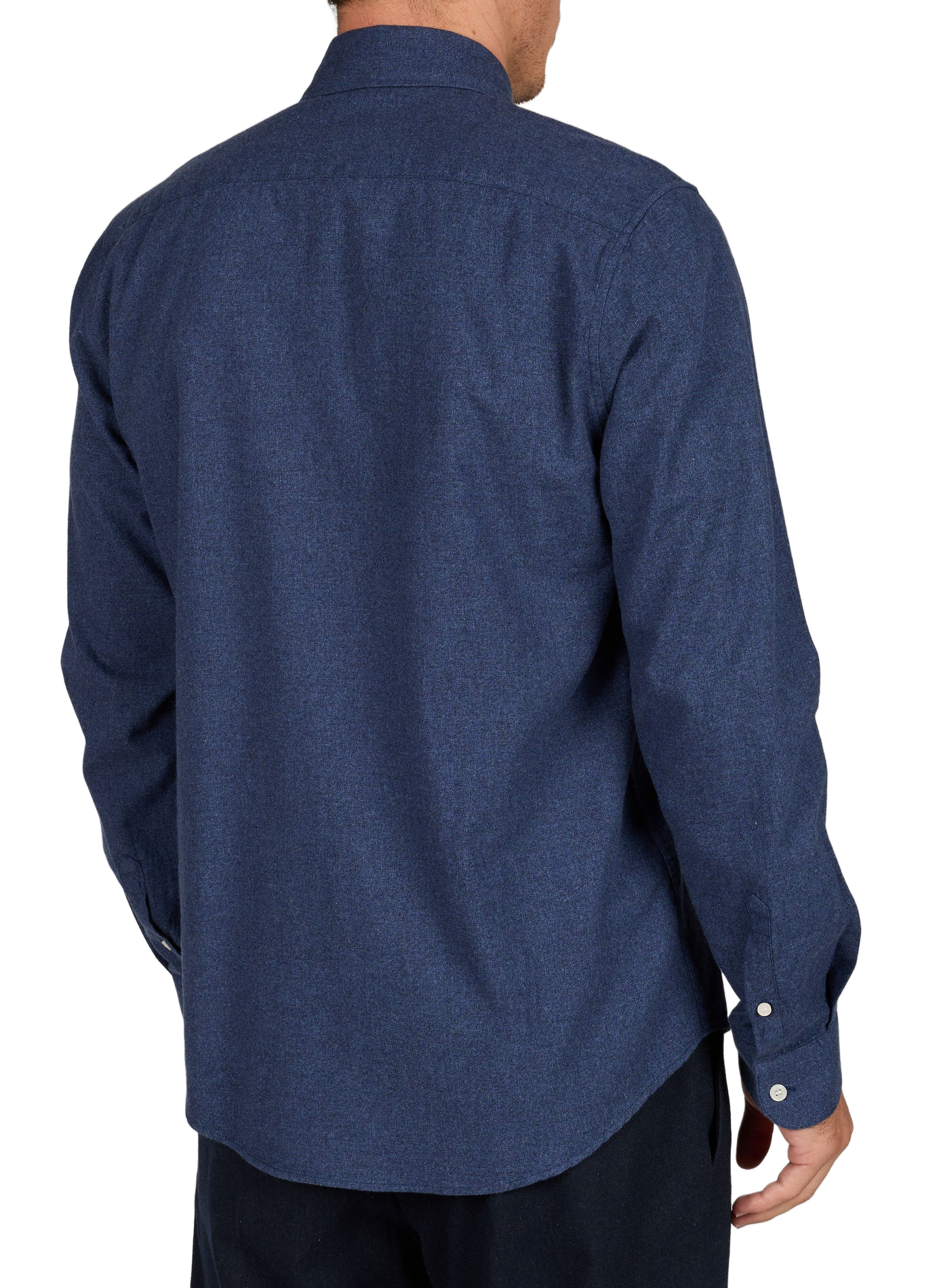 Gerade geknöpftes Hemd uni LAFAURIE Blau