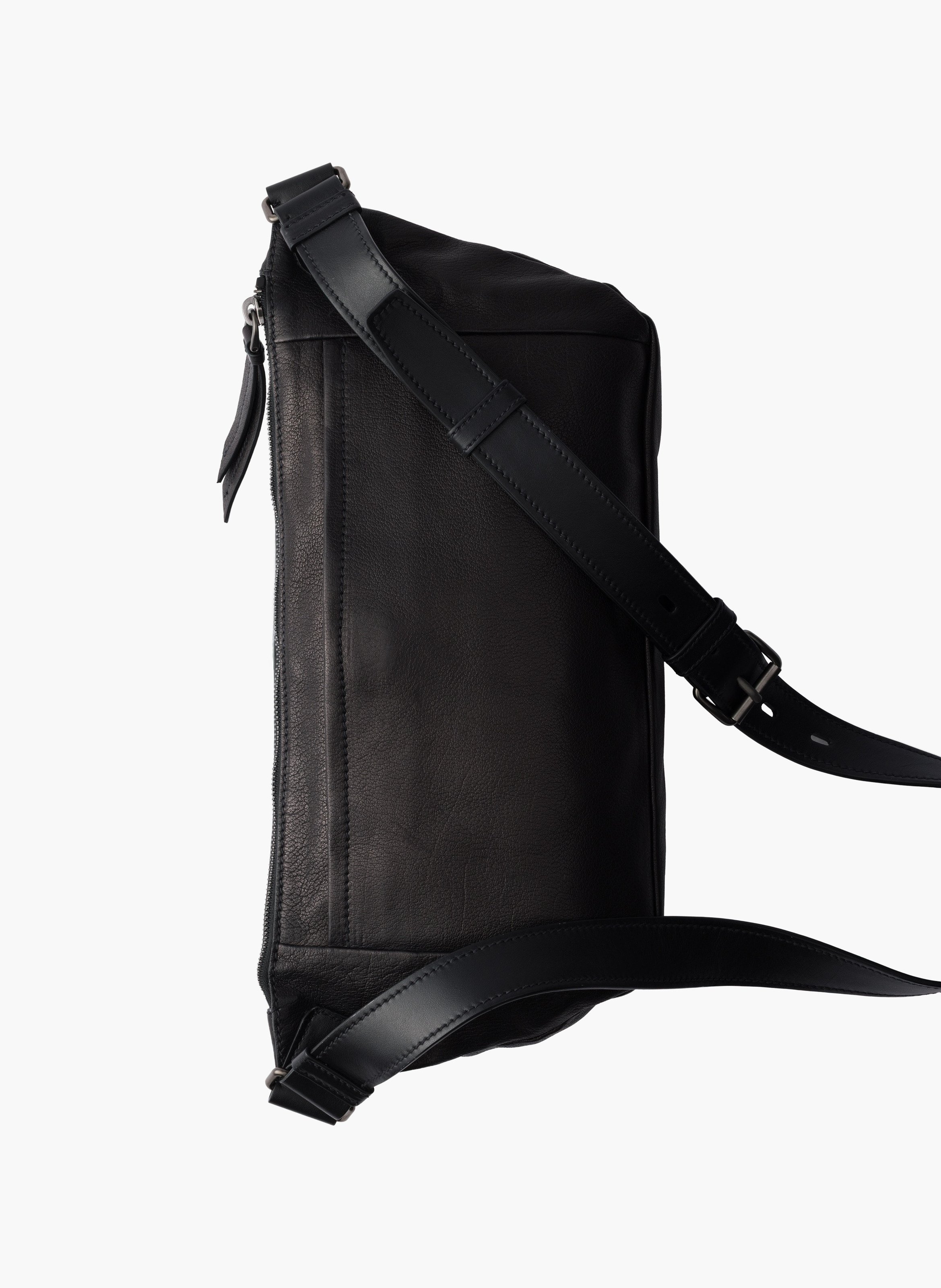 Sac porté épaule prada route en cuir PRADA Noir