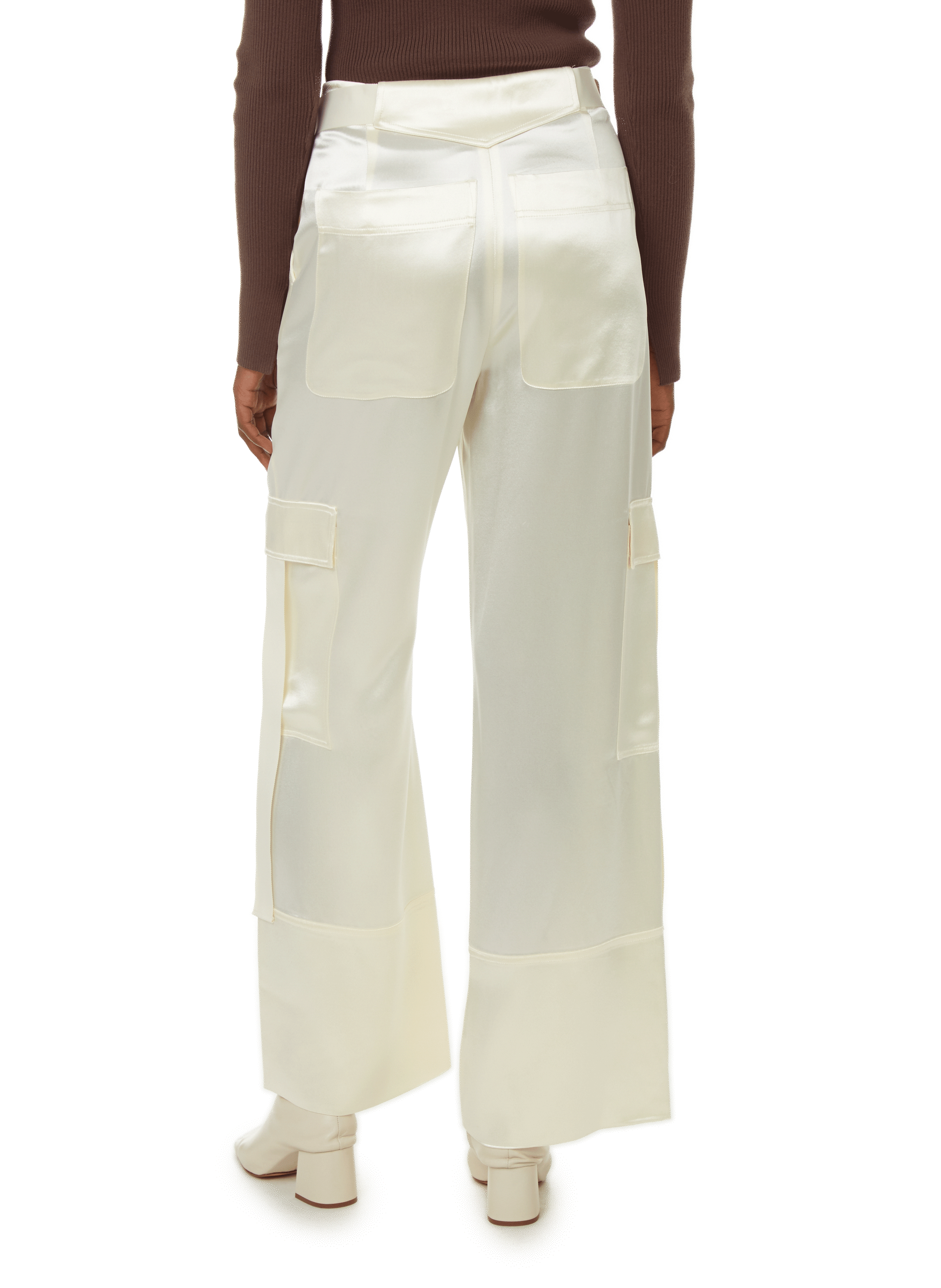 Pull côtelé en coton SAISON 1865 Marron