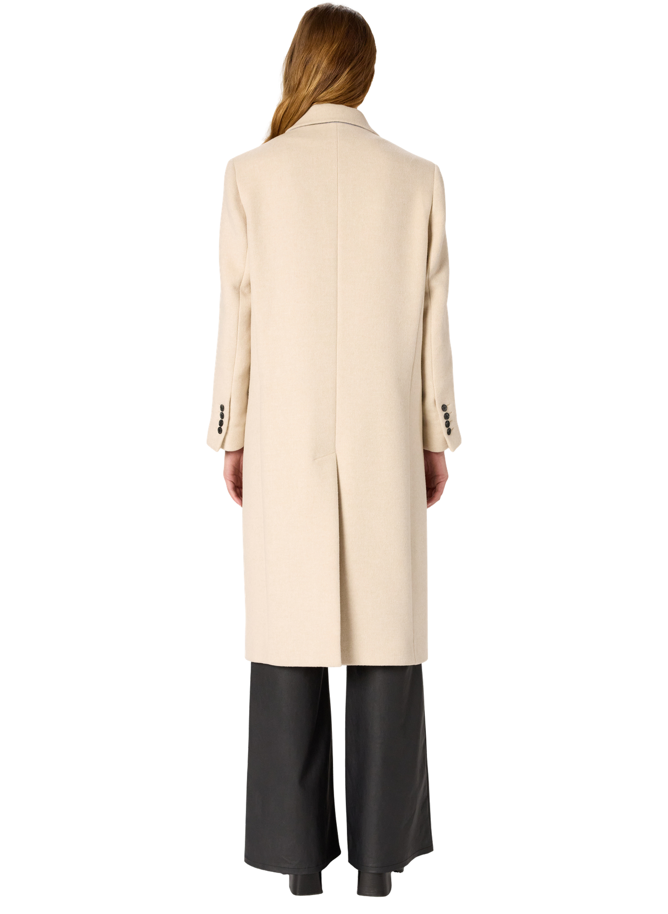 Manteau mi-long croisé - moira GERARD DAREL Beige