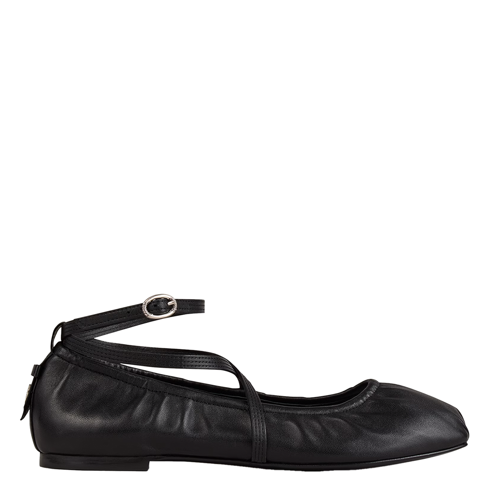 Ballerines en cuir calda BA&SH Noir
