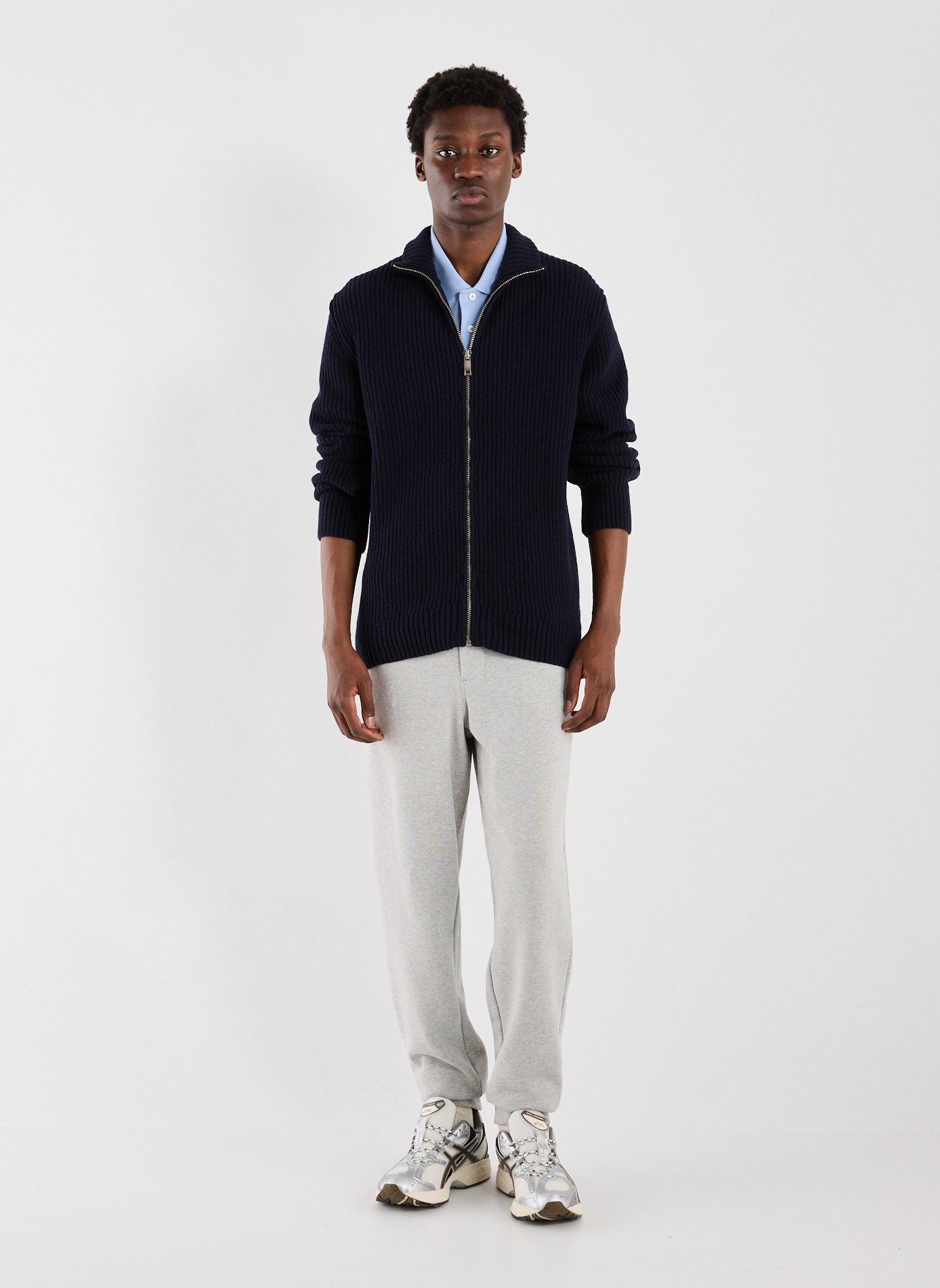 Gefil knitted cardigan AU PRINTEMPS PARIS Blue