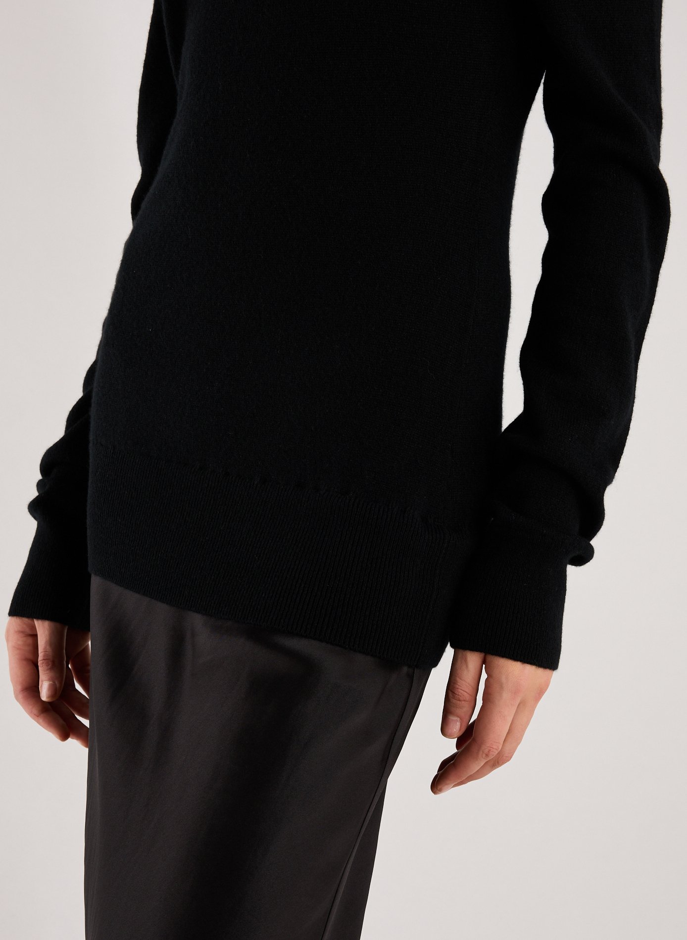 Robe Monument Bi-matière CHRISTOPHER ESBER Noir