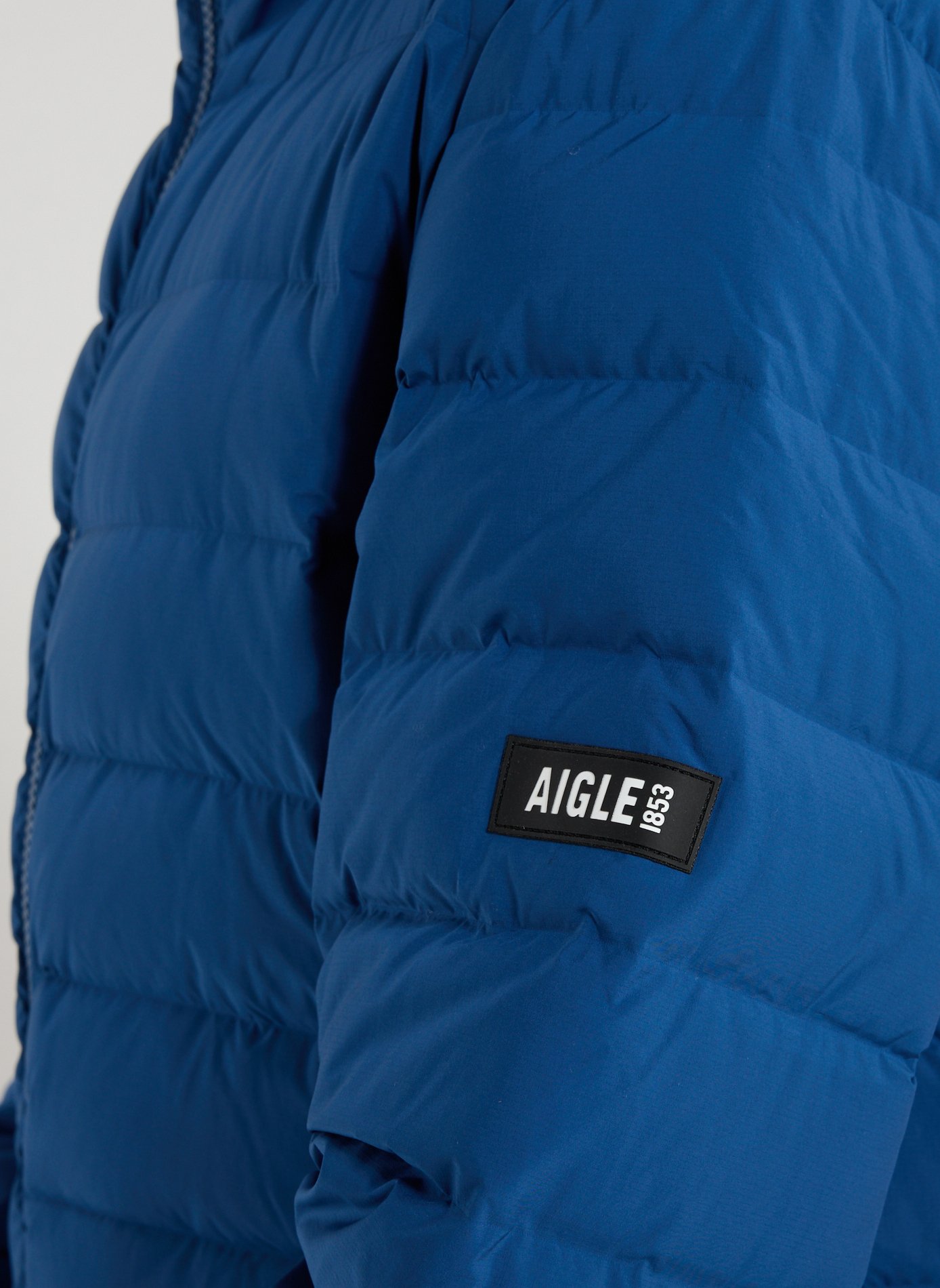 Duck down puffer jacket AIGLE Blue