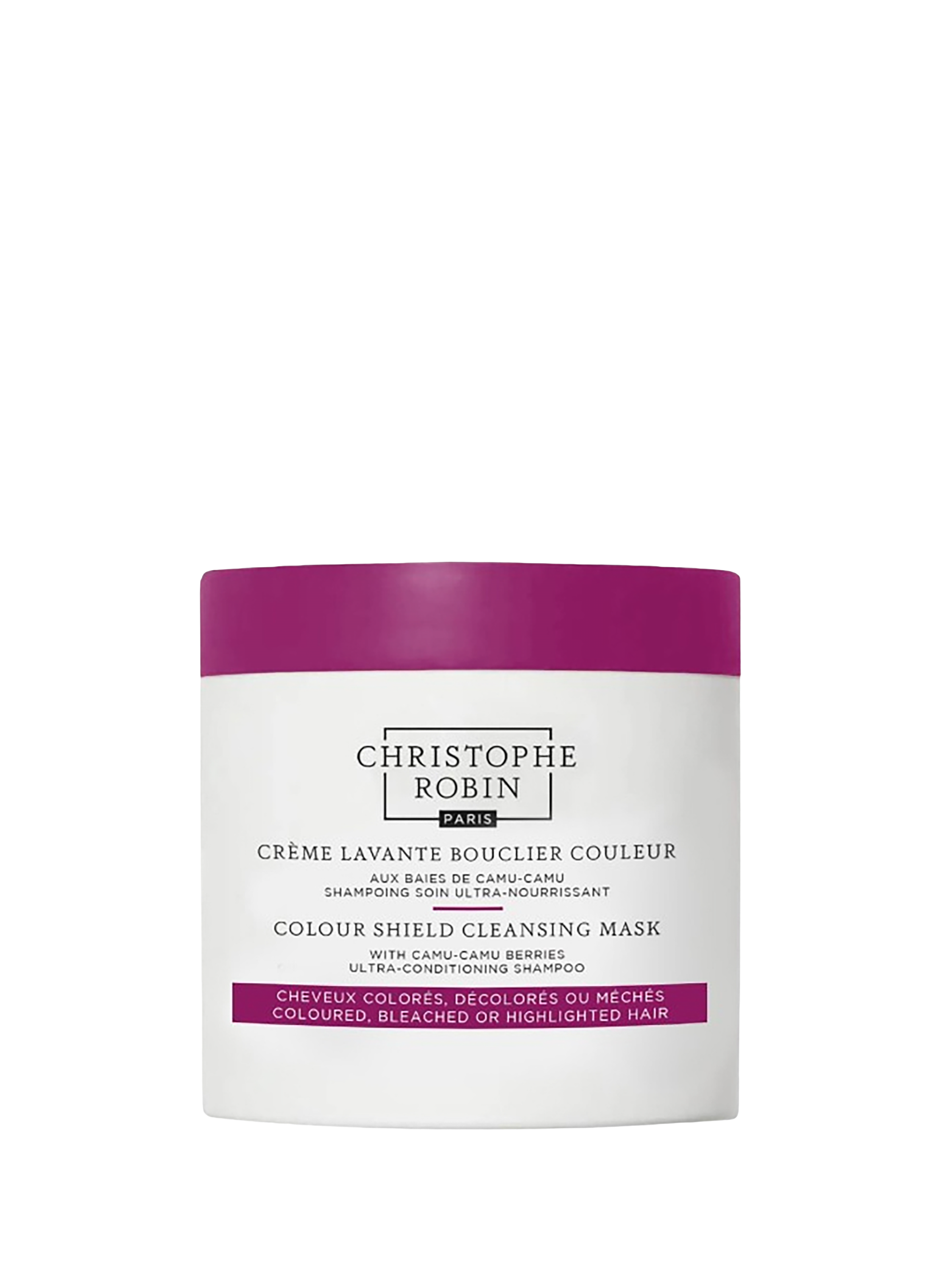 CHRISTOPHE ROBIN Crème lavante bouclier couleur aux baies de camu-camu No color