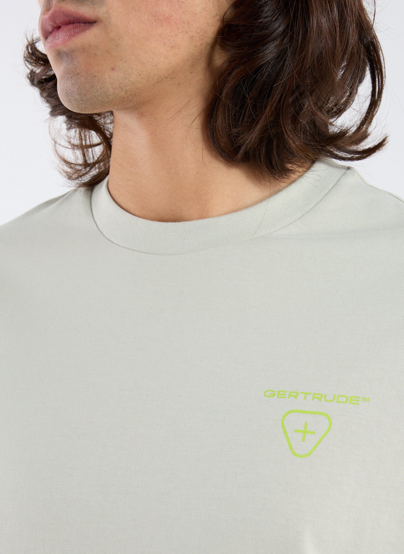 T-shirt à imprimé en coton GERTRUDE ET GASTON Vert