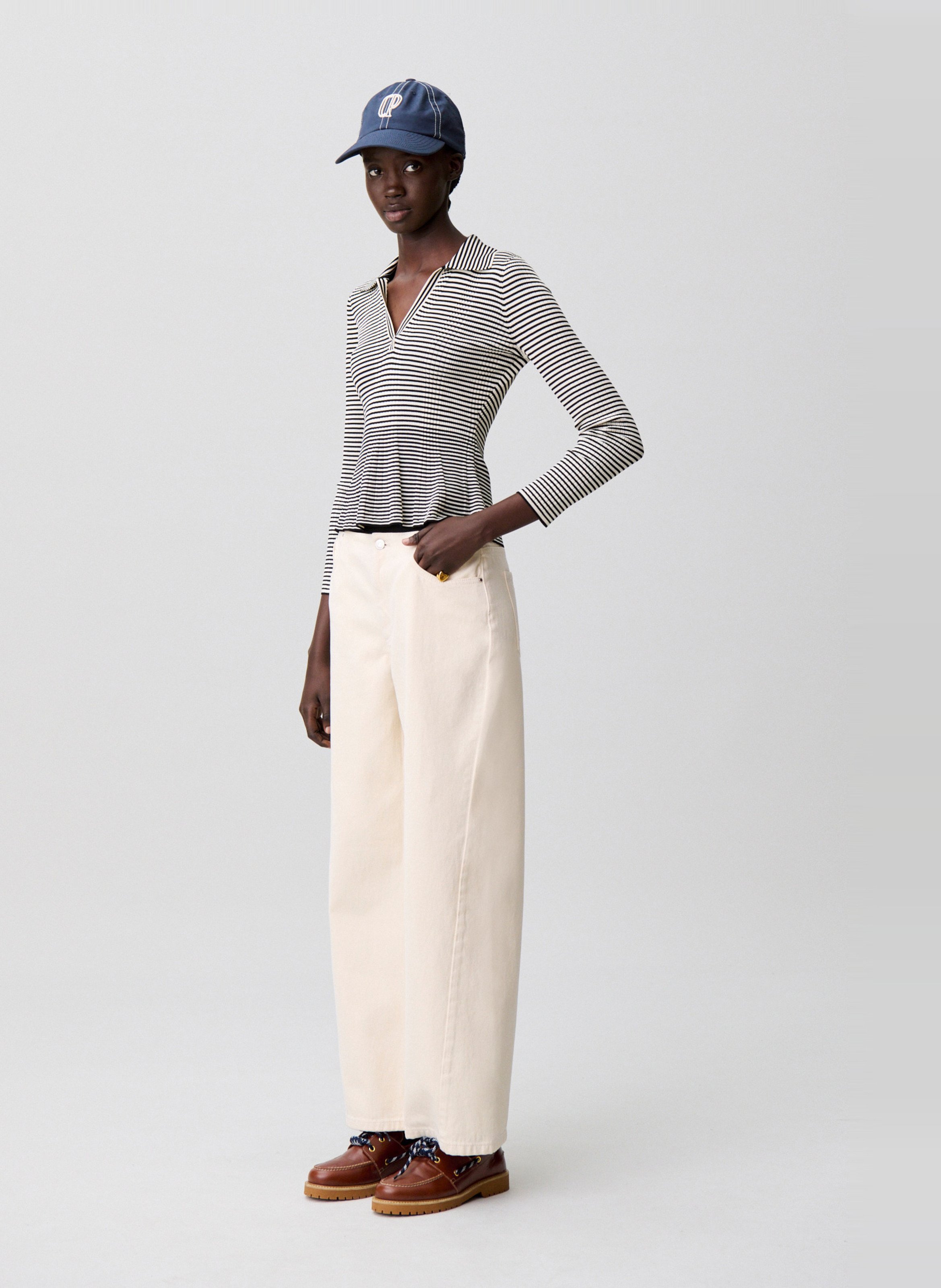 Top col v CLAUDIE PIERLOT Multicolore