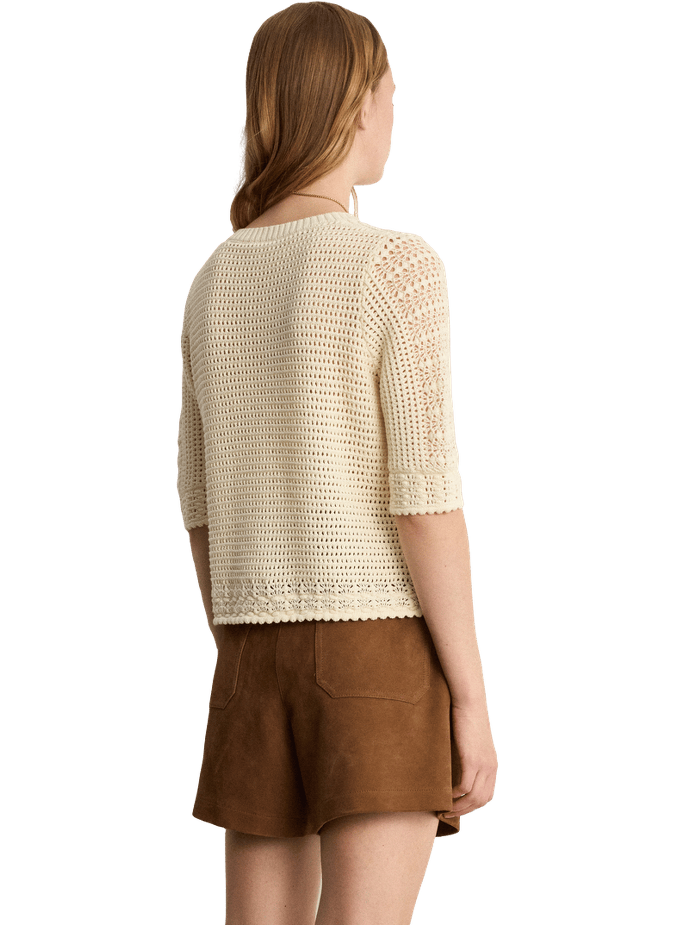 Pull en crochet - laurea PABLO Beige