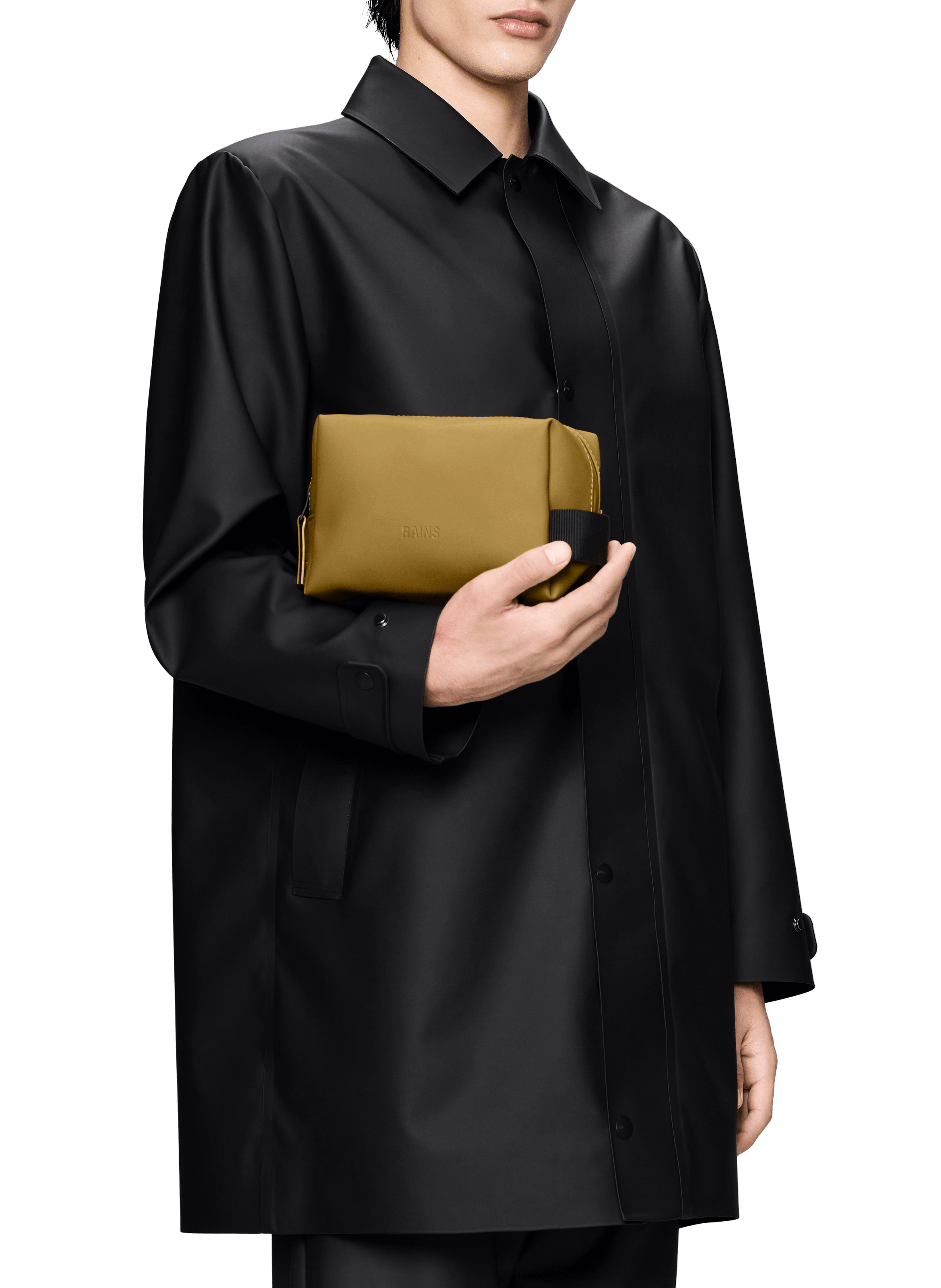 Trousse de toilette RAINS Marron