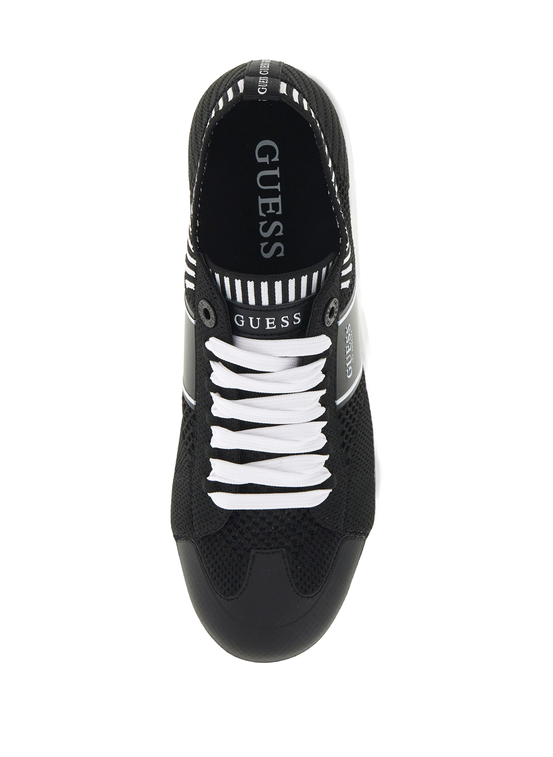 Low-top knit sneakers GUESS Black