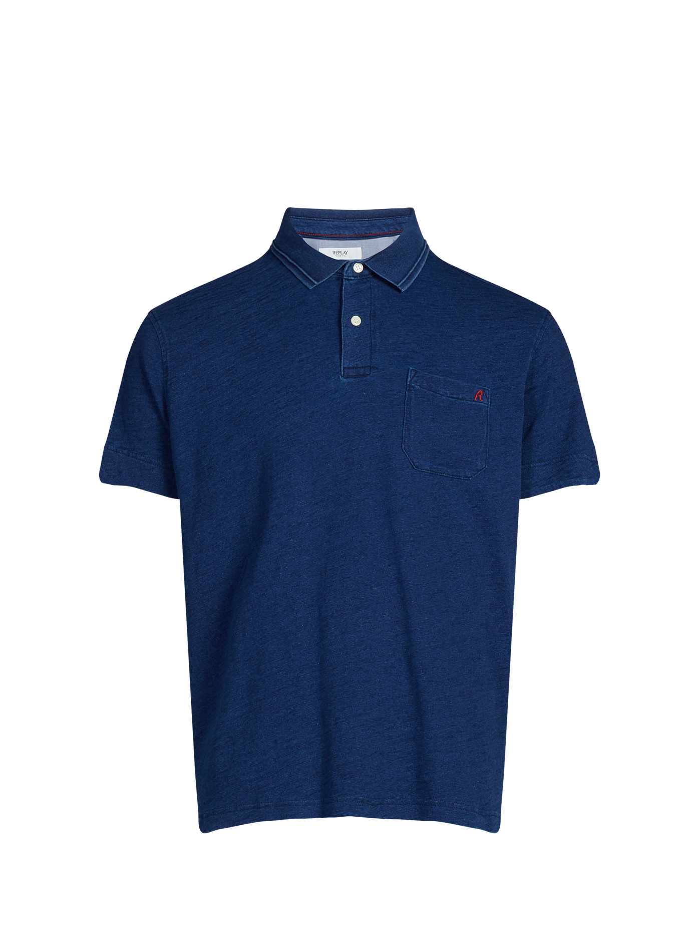 Cotton polo shirt REPLAY Blue