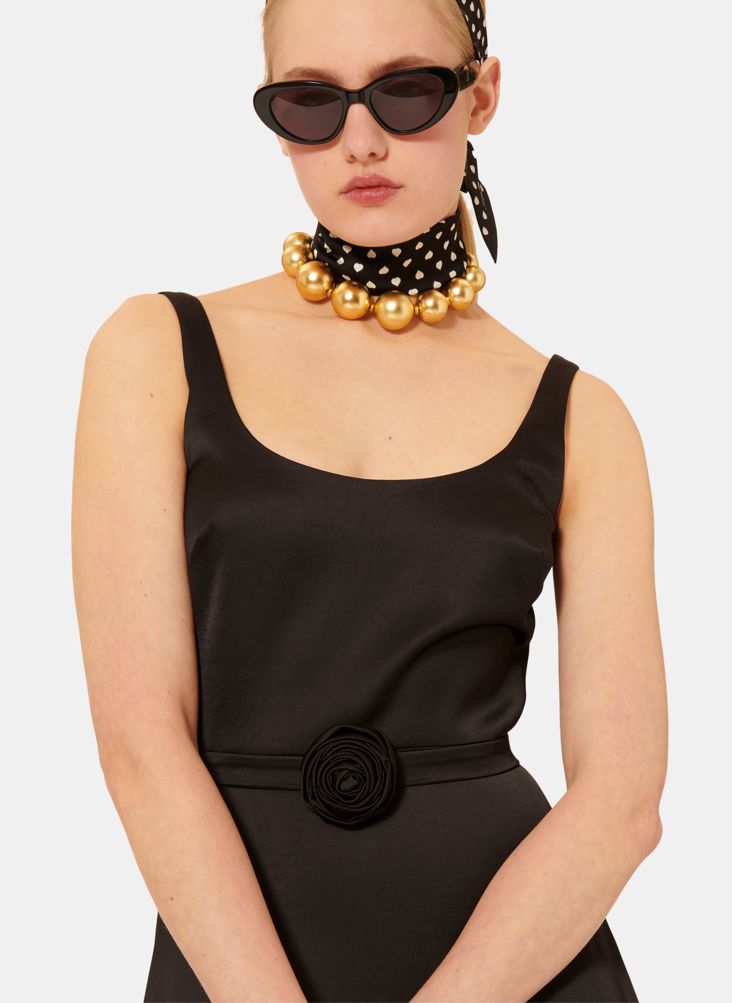 Robe ruben TARA JARMON Noir