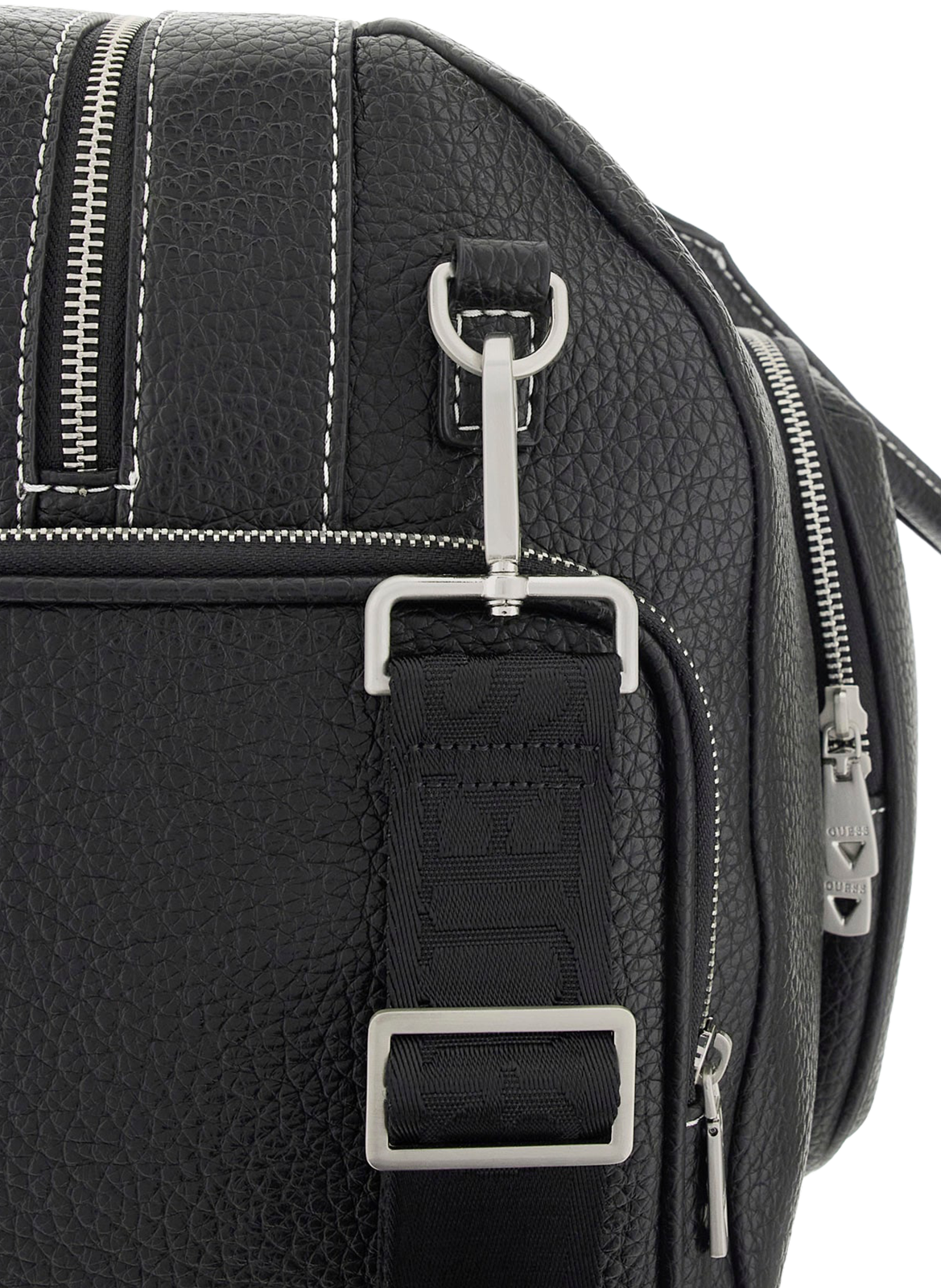 Sac weekend Boston logotypé  GUESS Noir