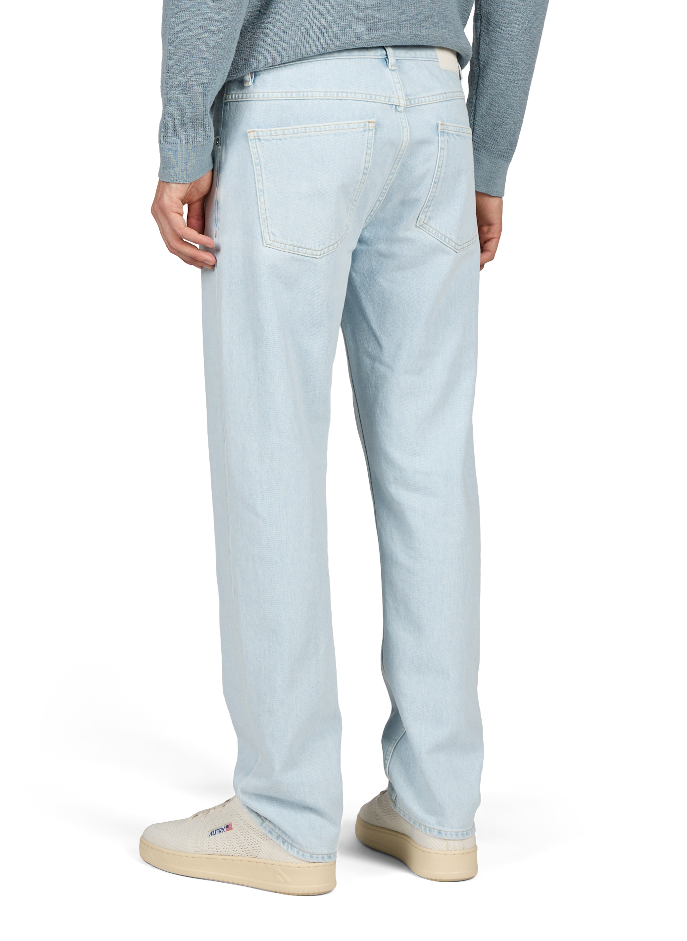 Jean droit Cooper True en coton CLOSED Bleu