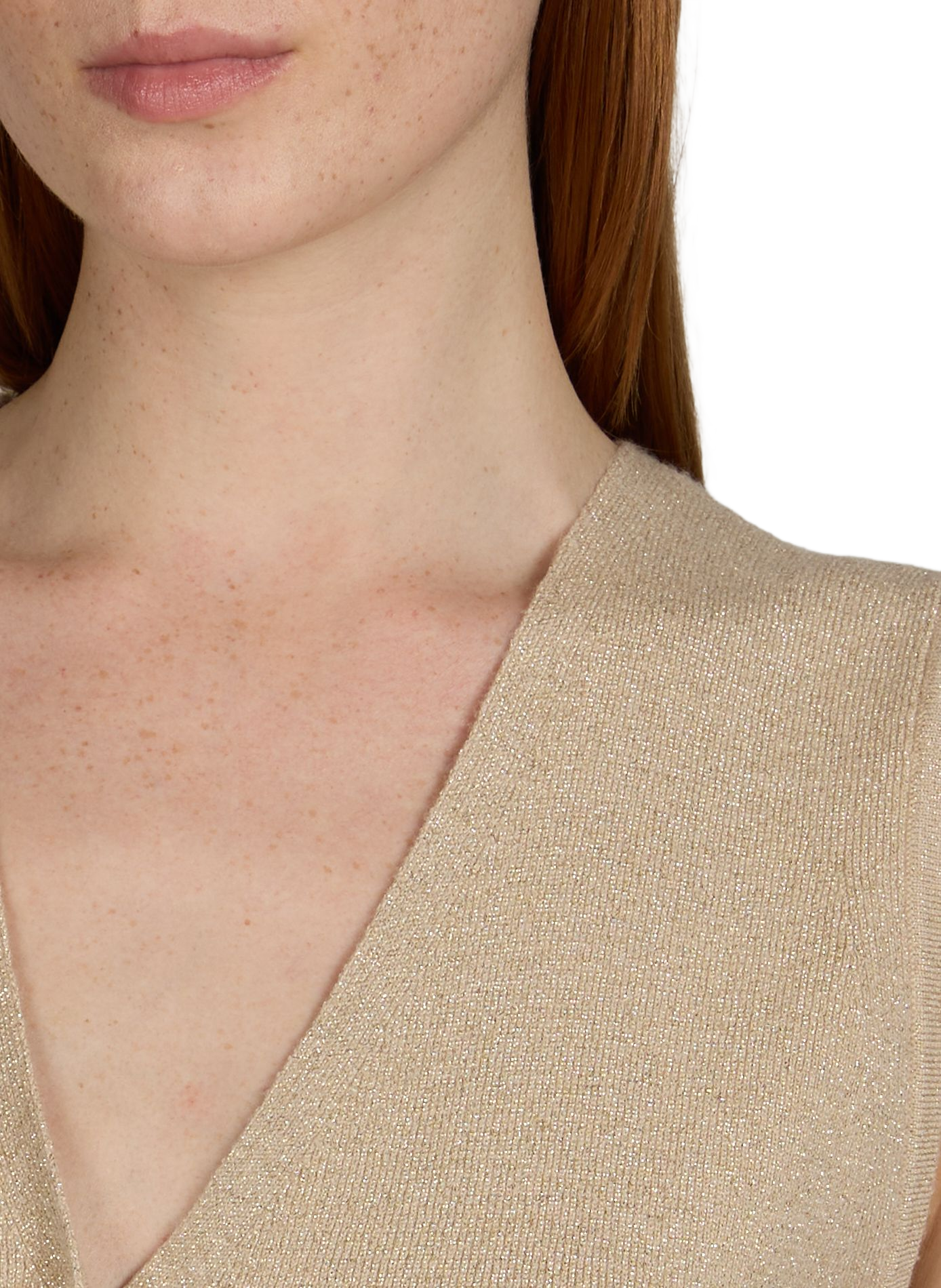 Sleeveless shiny vest VILA Red